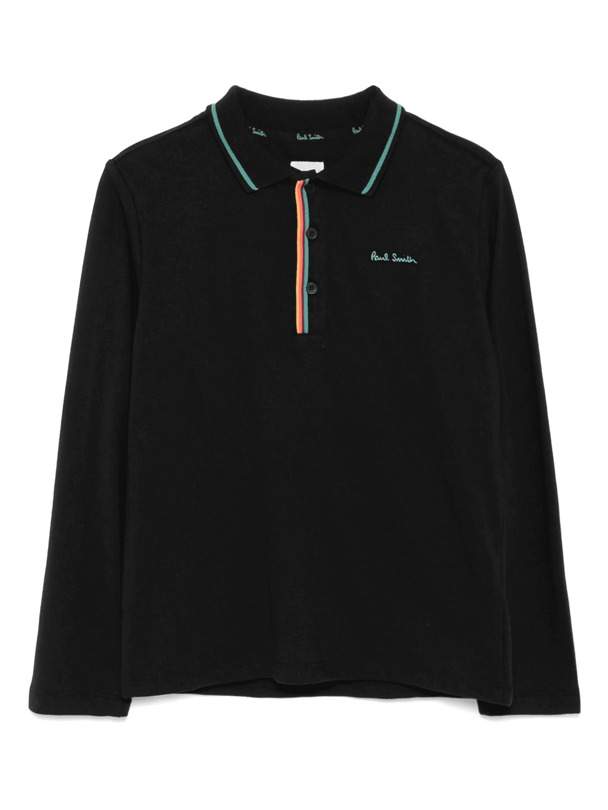 logo-embroidered polo shirt - Image 1