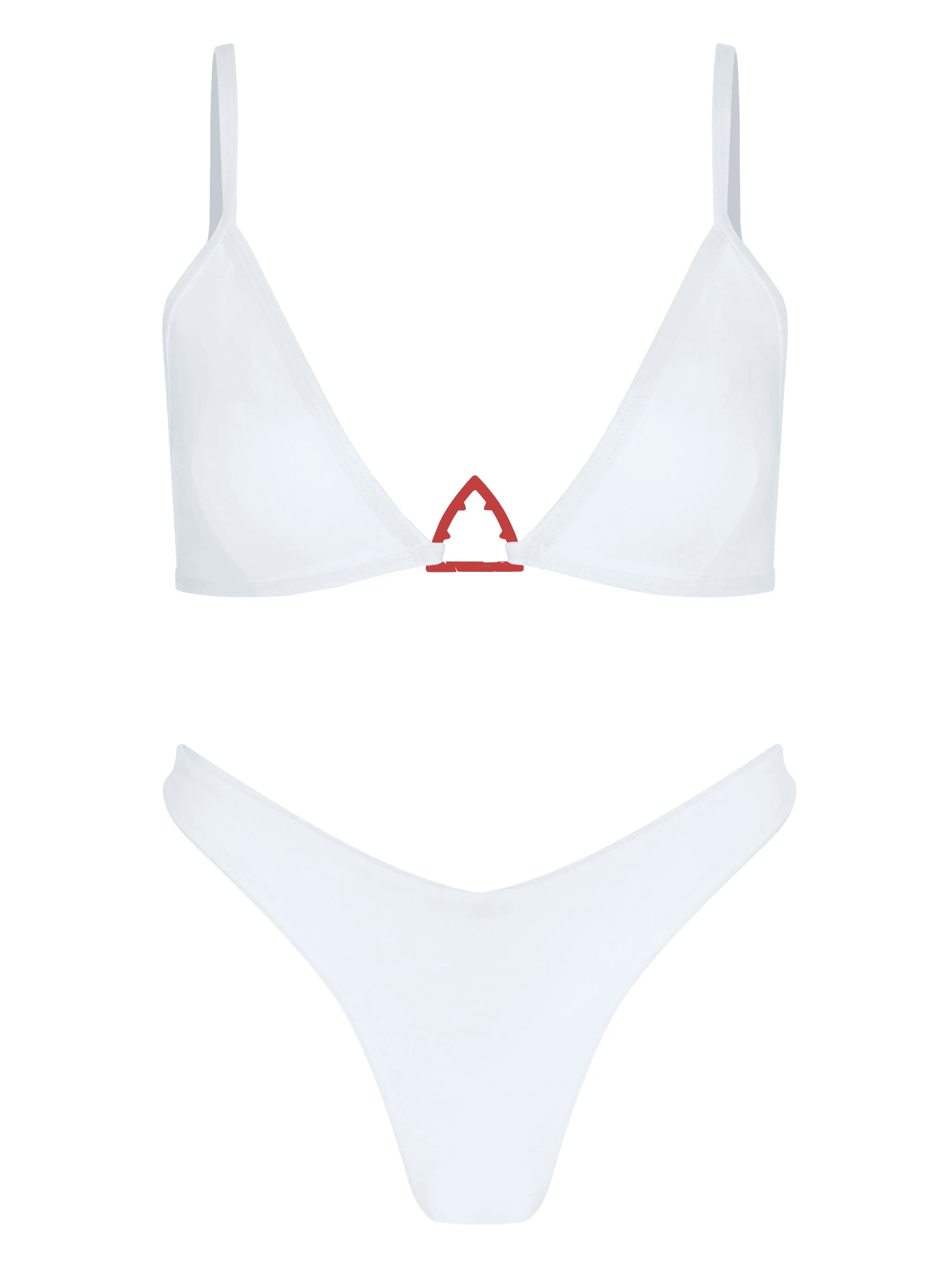 White Shark-logo bikini top - Image 1