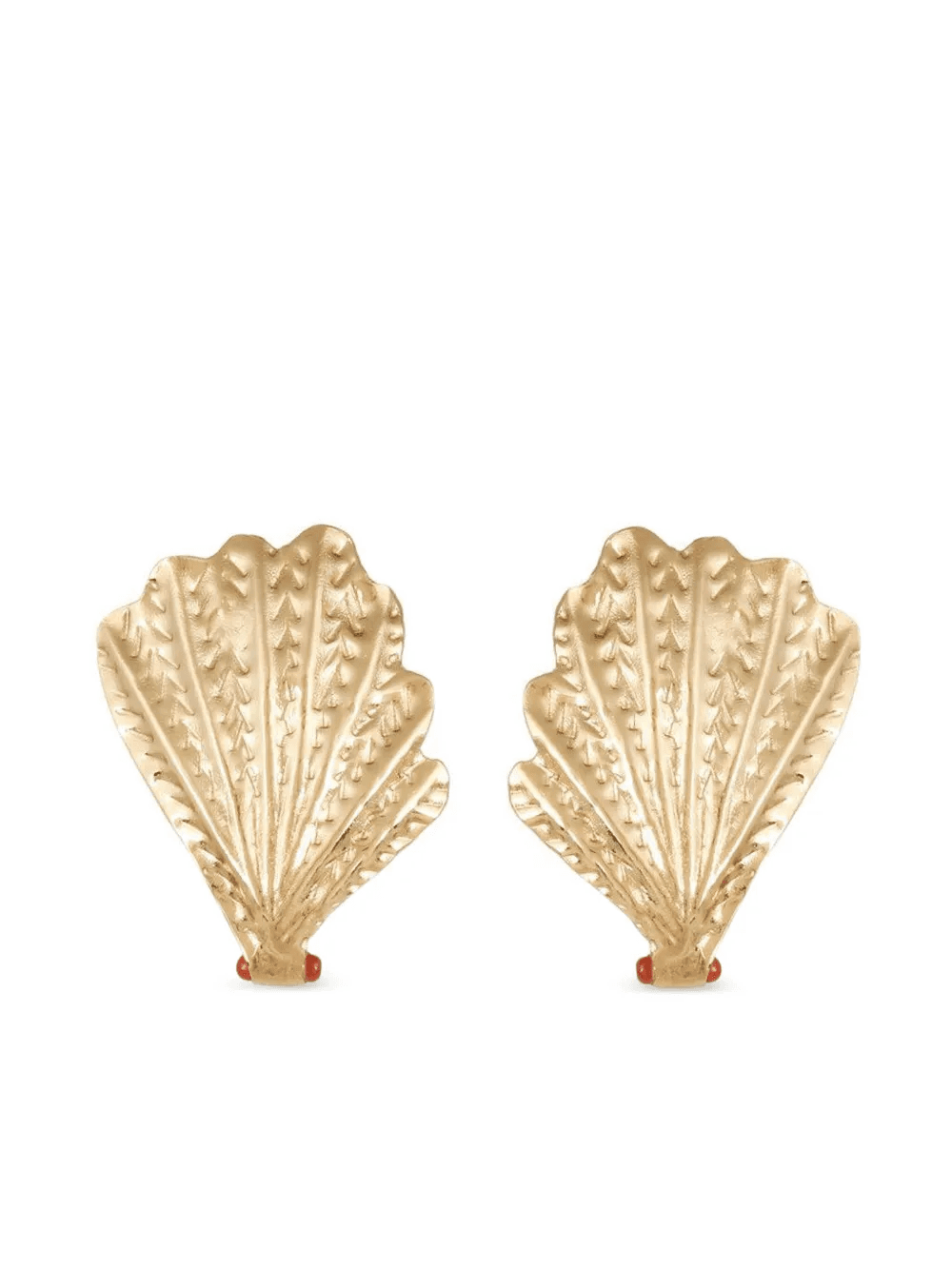 shell-fan earrings - Image 1