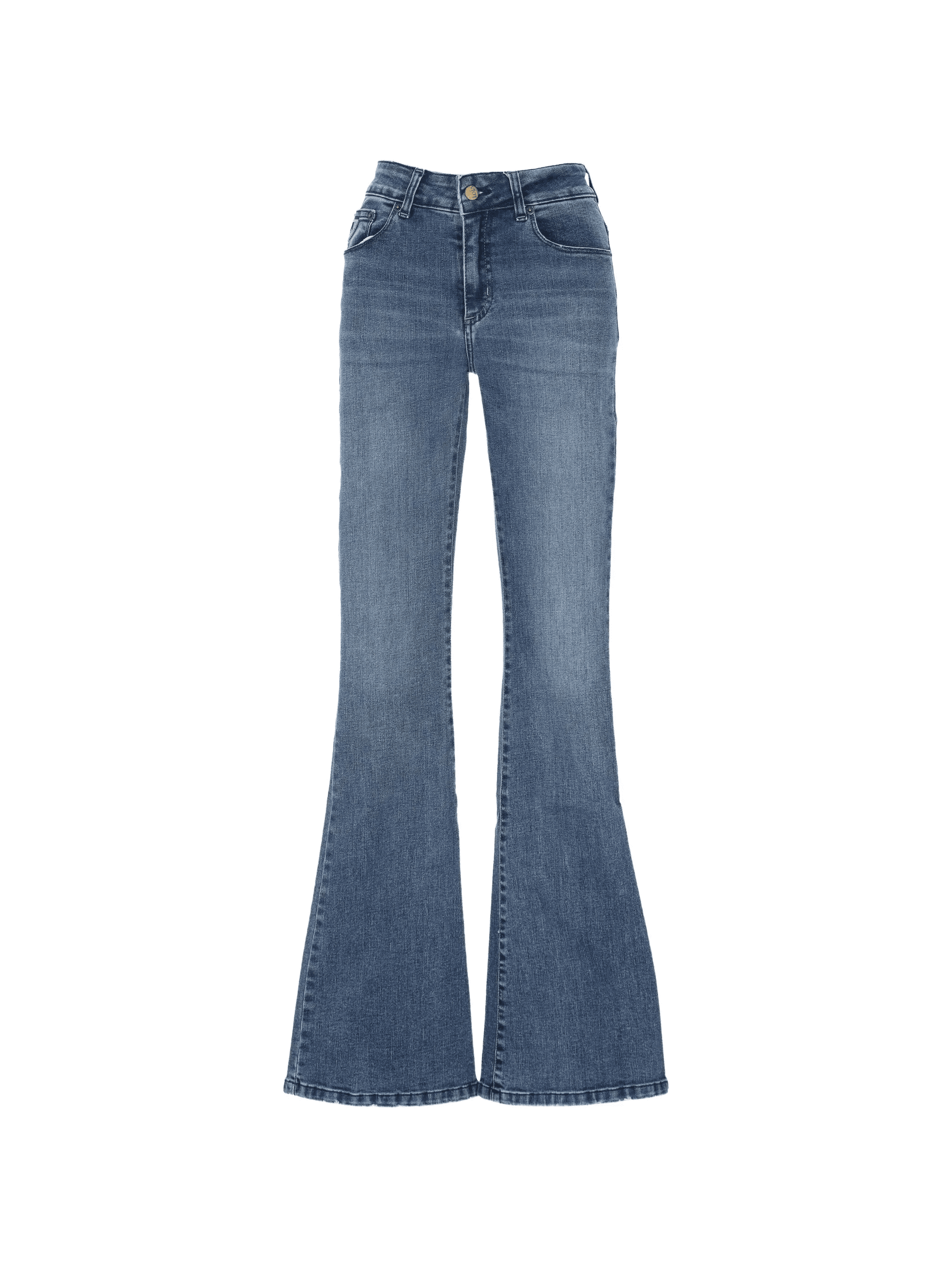 flared denim jeans - Image 1
