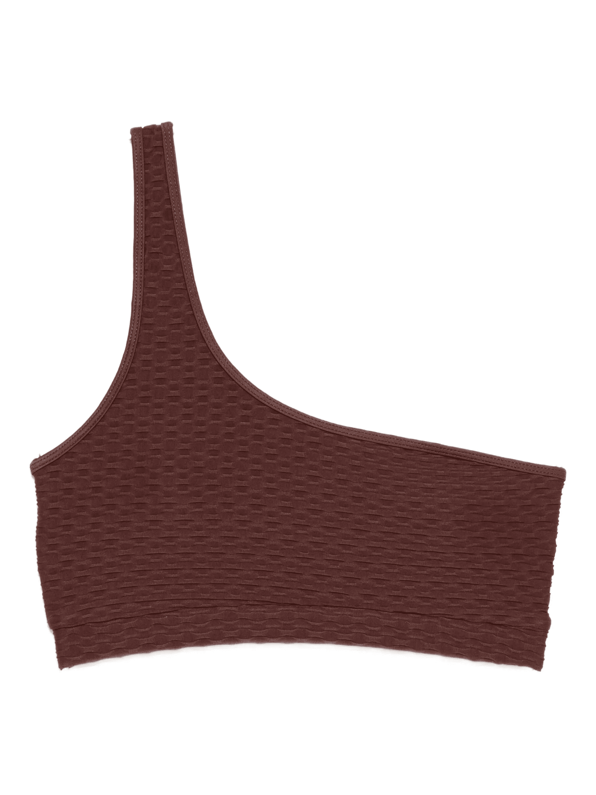 one-shoulder bikini top - Image 1