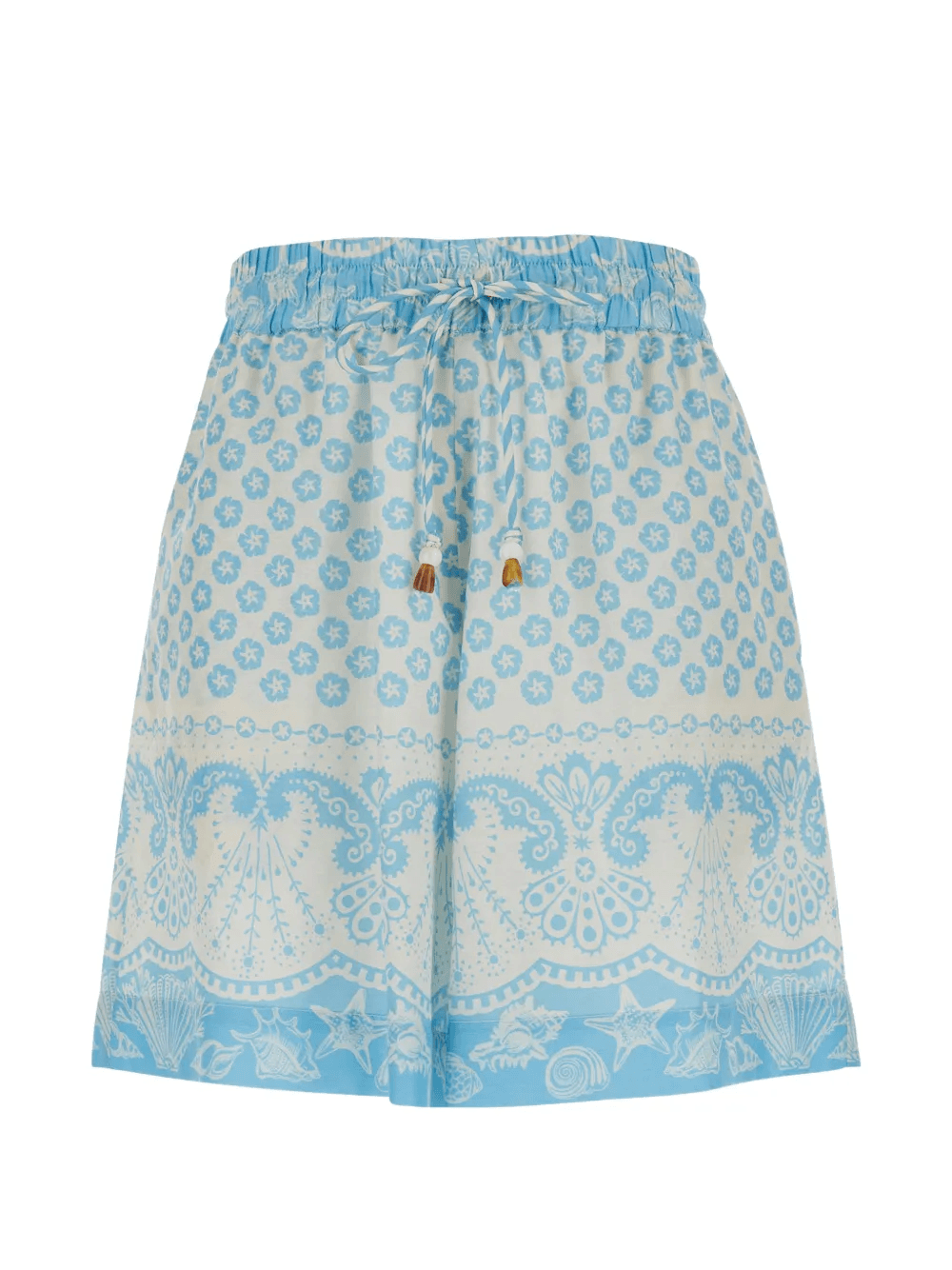 floral drawstring shorts - Image 1