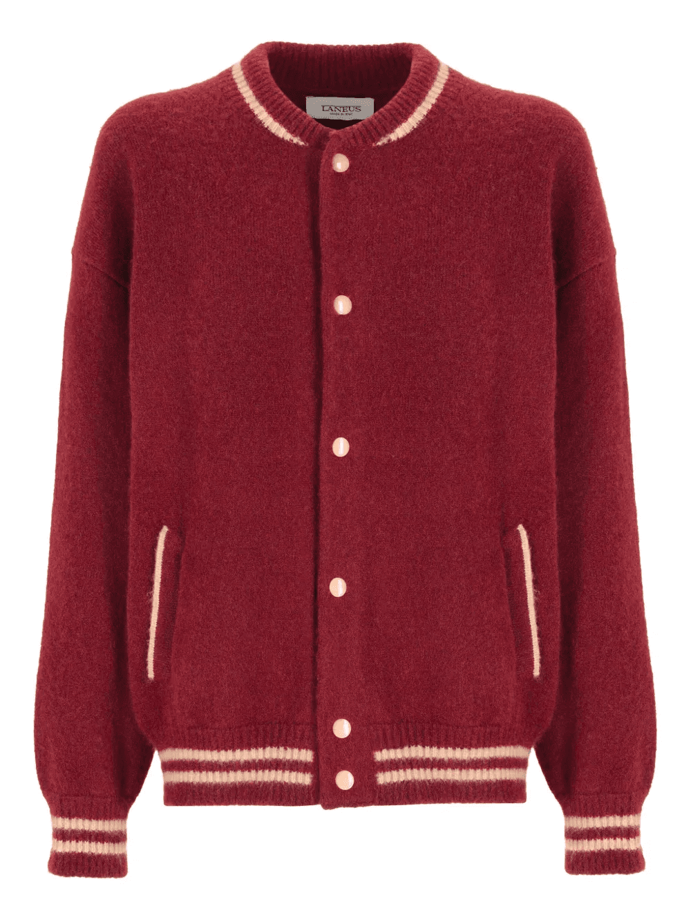 snap-fastening bomber jacket - Image 1