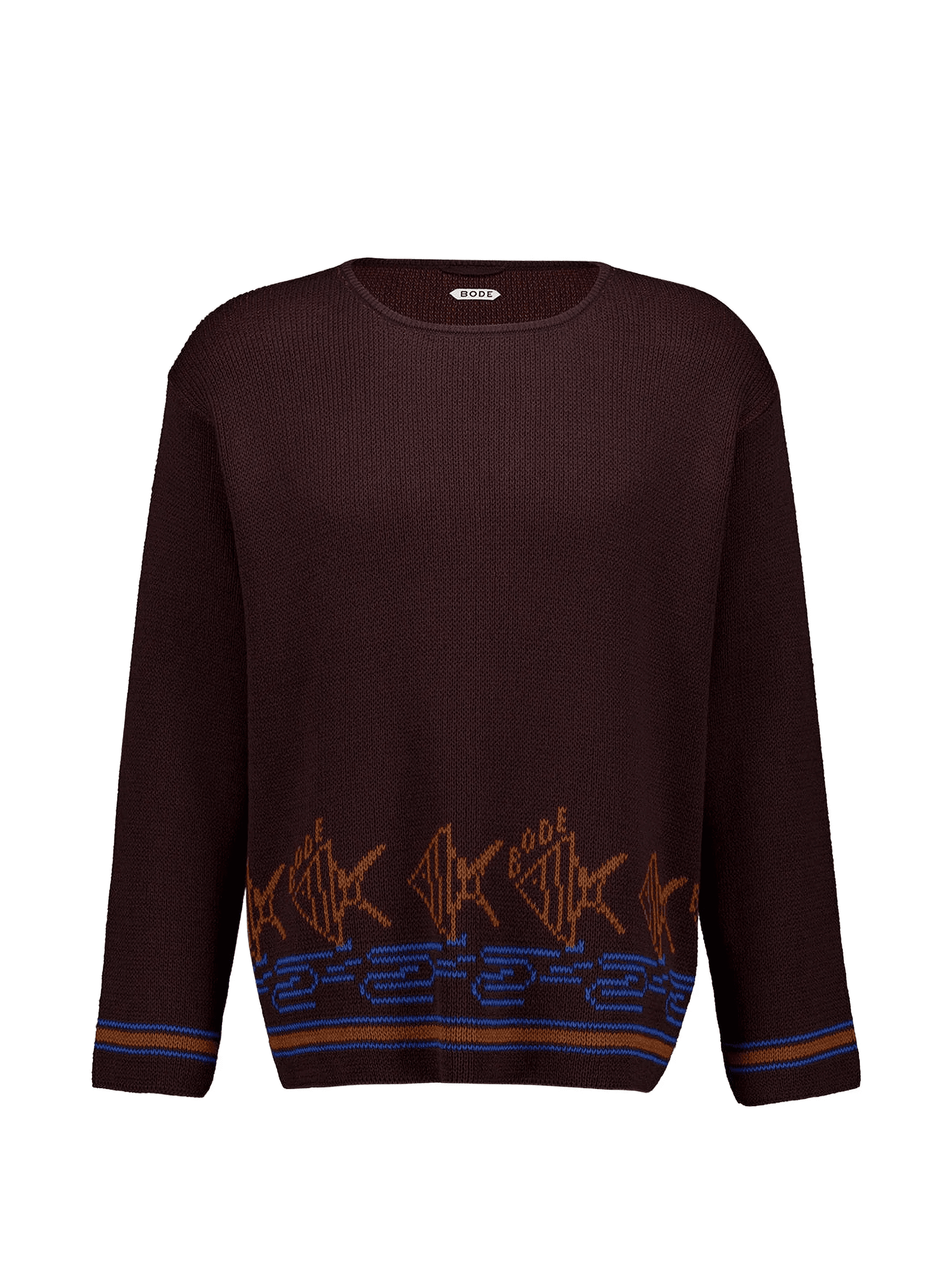 school fish cotton knitwear - Image 1