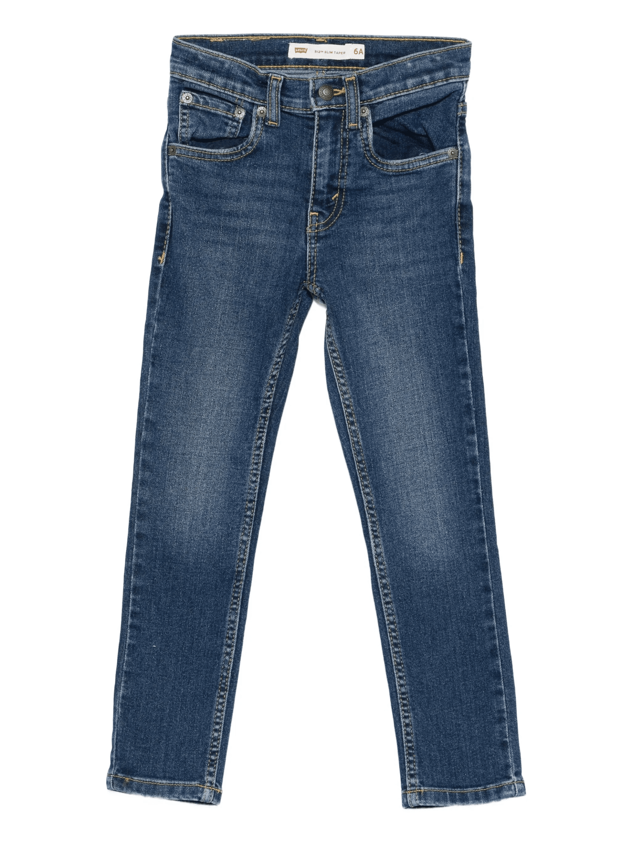 denim straight-leg jeans - Image 1