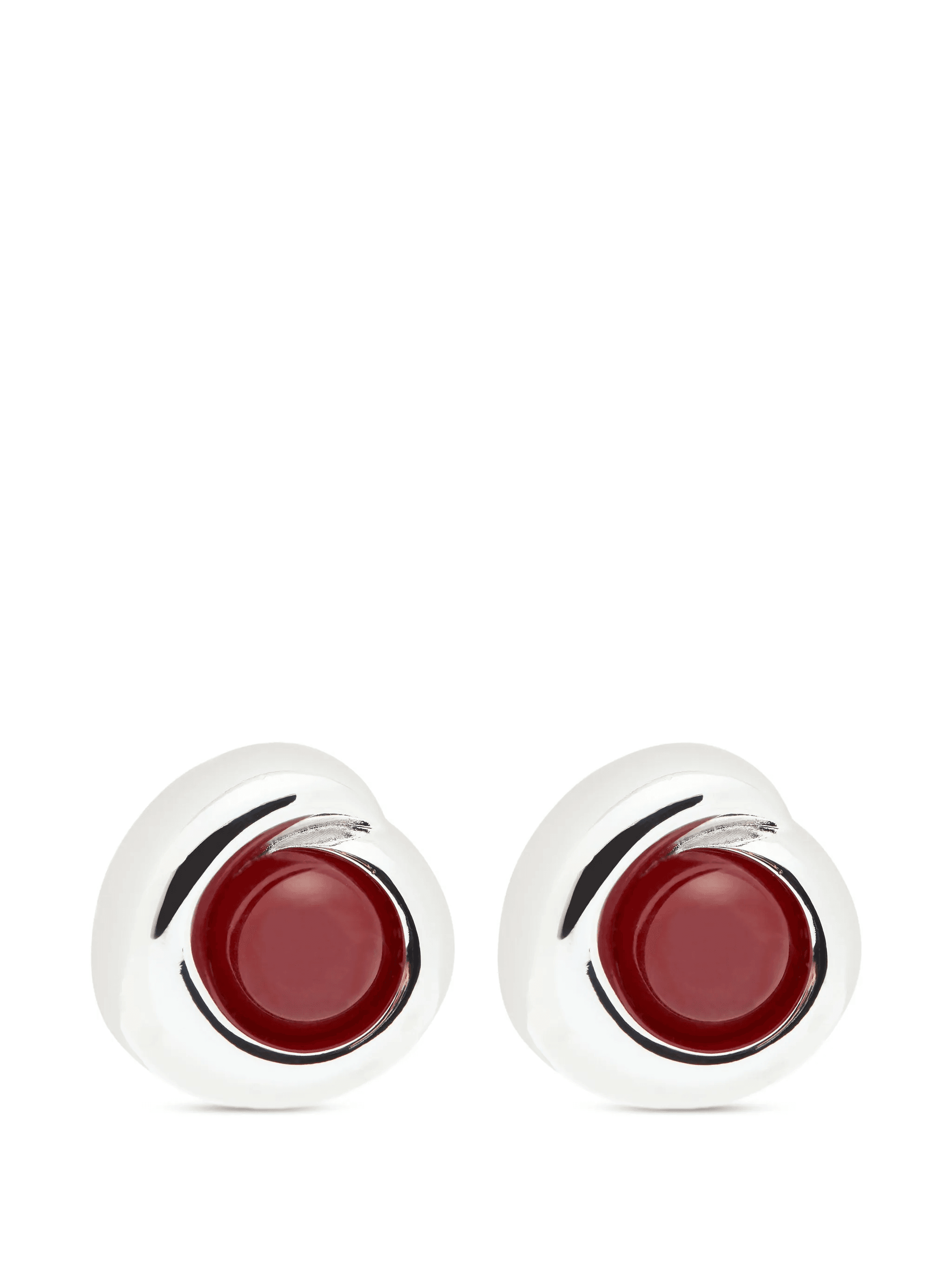 Agnes red stone earrings - Image 1