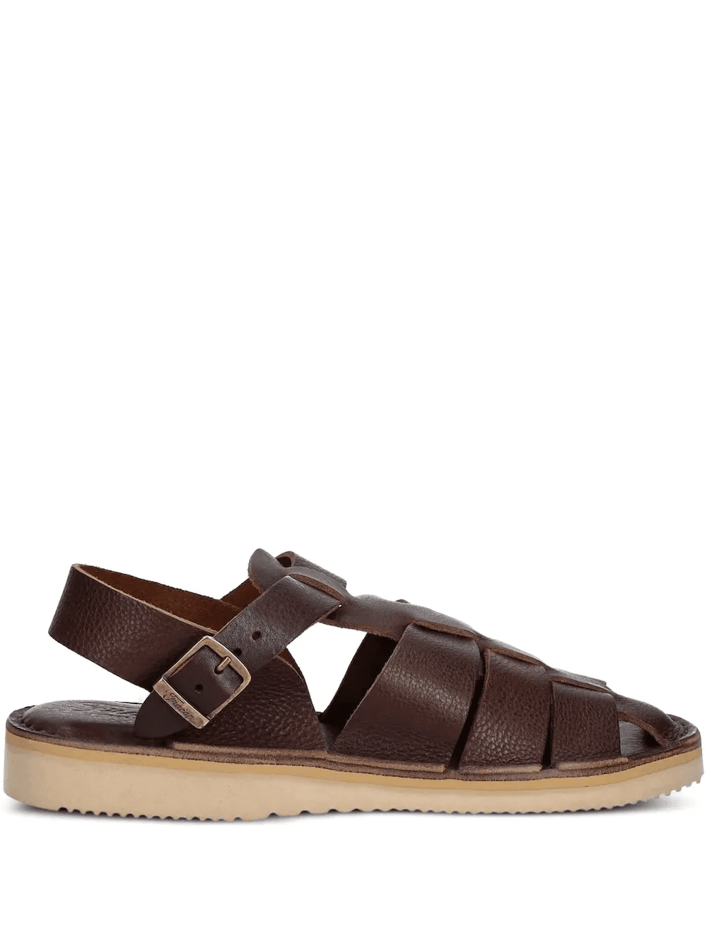 leather buckle sandals - Image 1