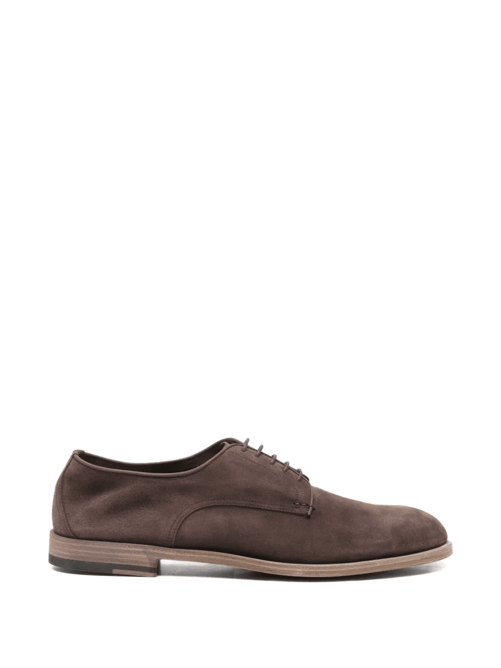 lace-up suede shoes - Image 1