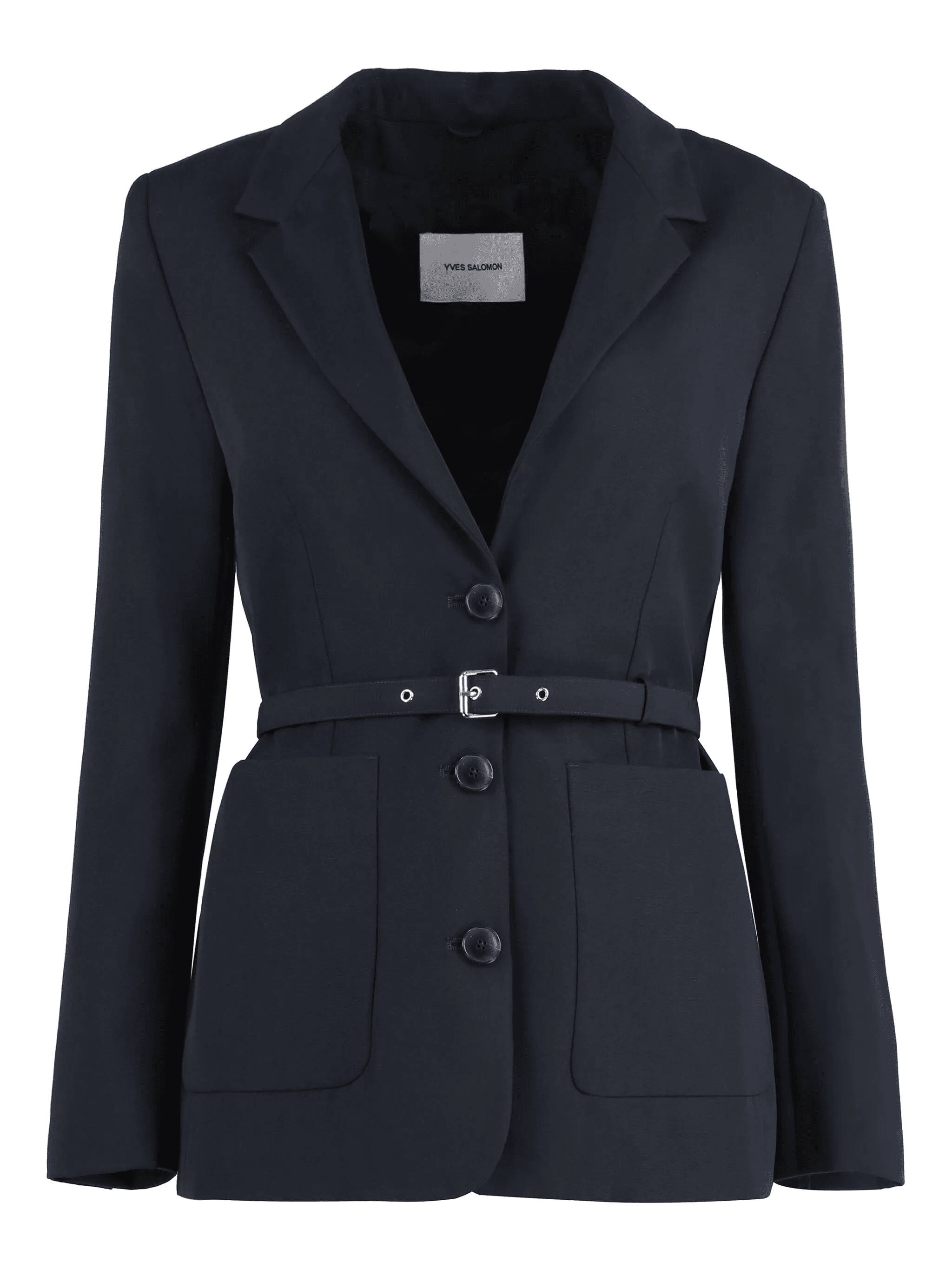 blazer con cinturón - Image 1