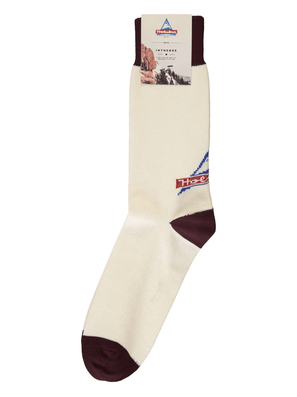 x Inthebox logo-jacquard socks - Image 1