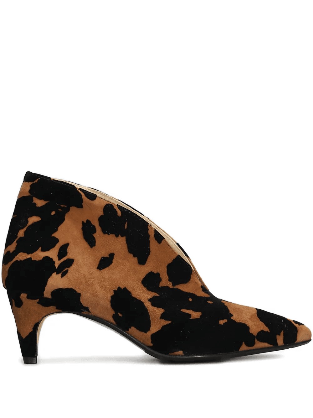 70mm L'Arianna animal print heeled boots - Image 1