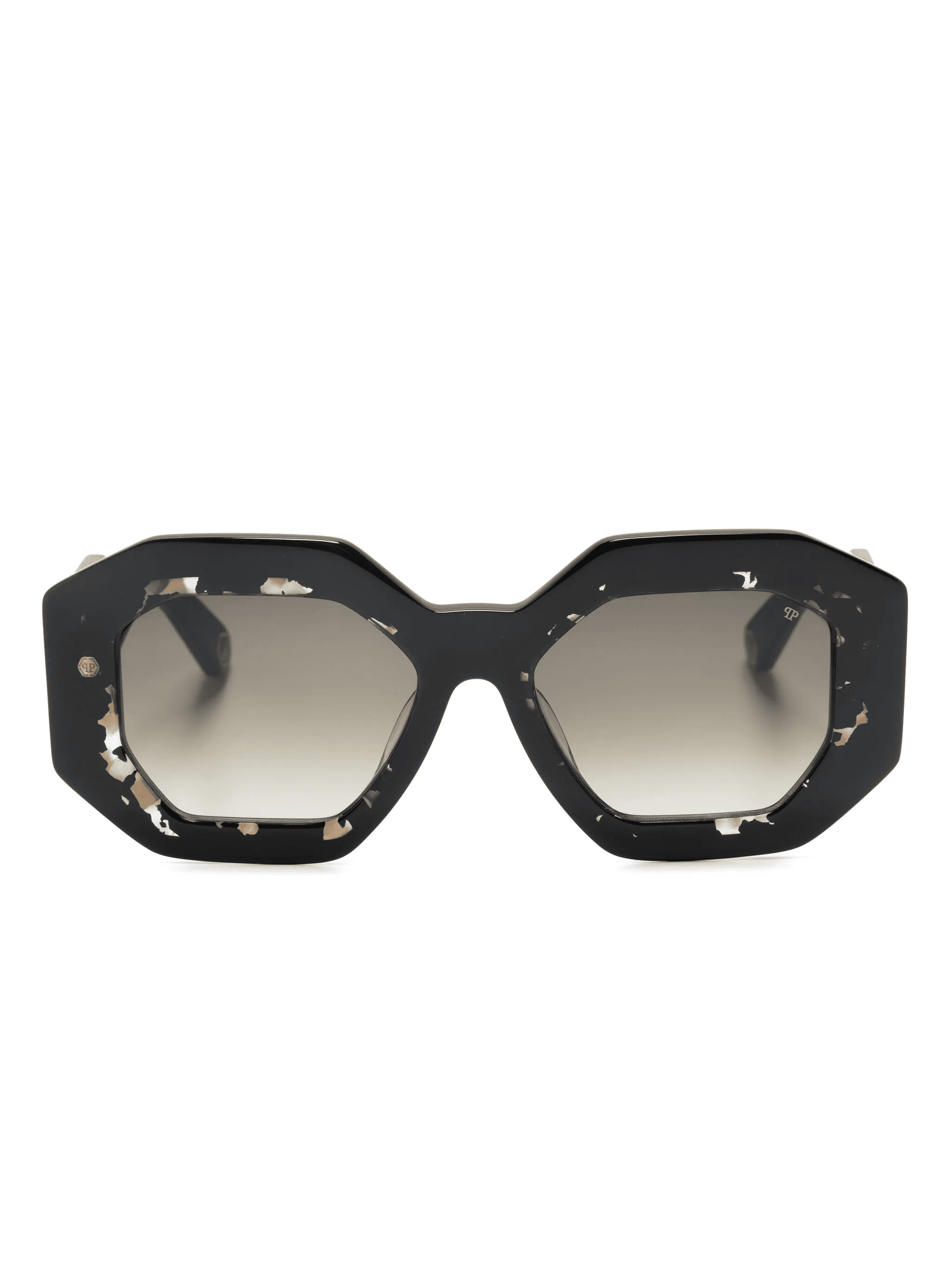 geometric-frame sunglasses - Image 1