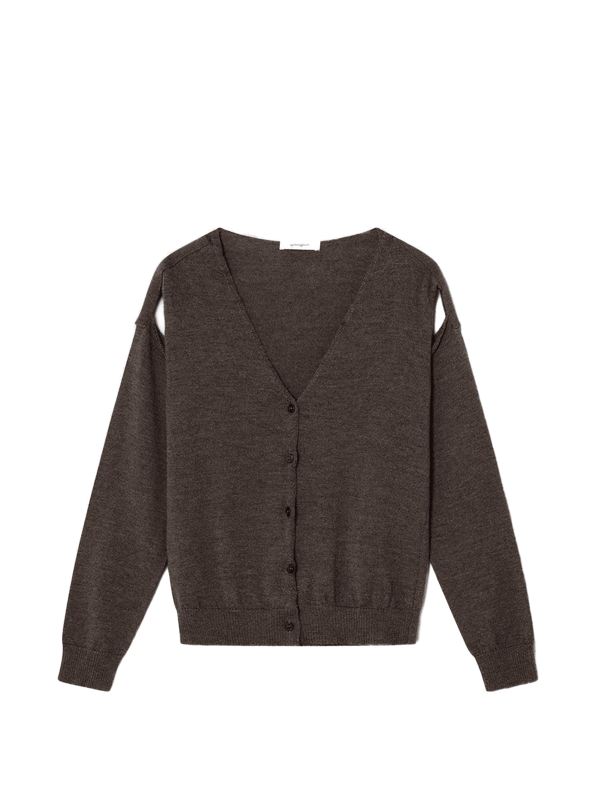 Coucou shoulder cutouts cardigan - Image 1
