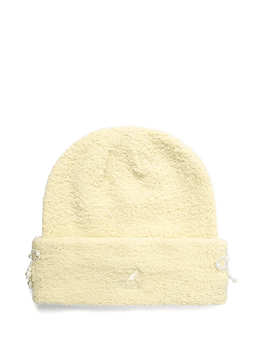 Pearl bow beanie hat - Image 1