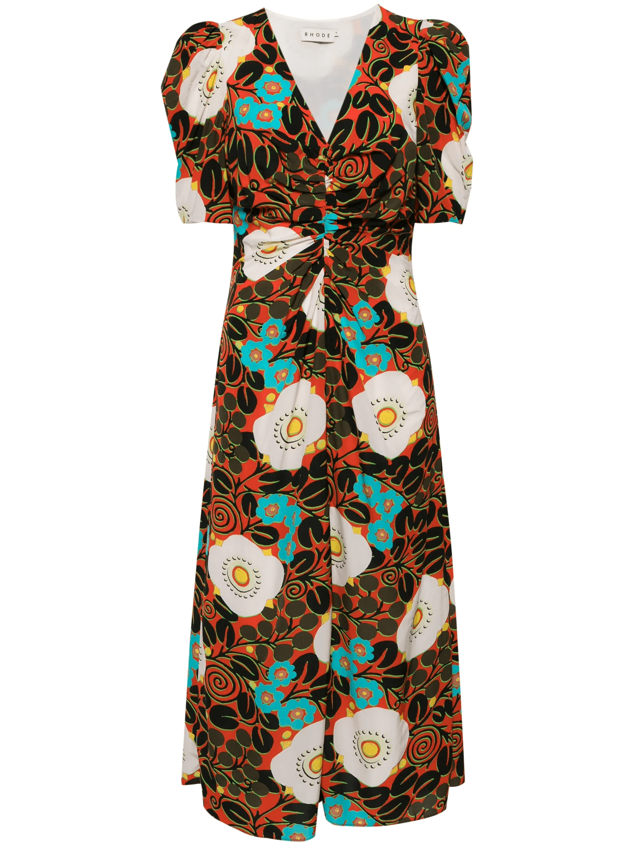 Maci printed midi dress - Image 1