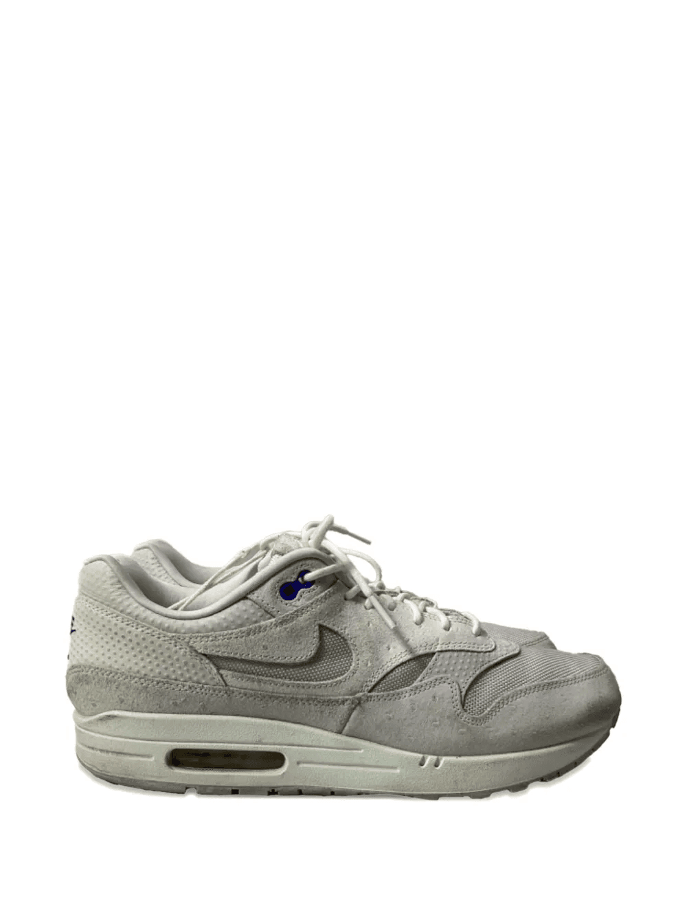 Air Max 1 lace-up suede-inserts sneakers - Image 1