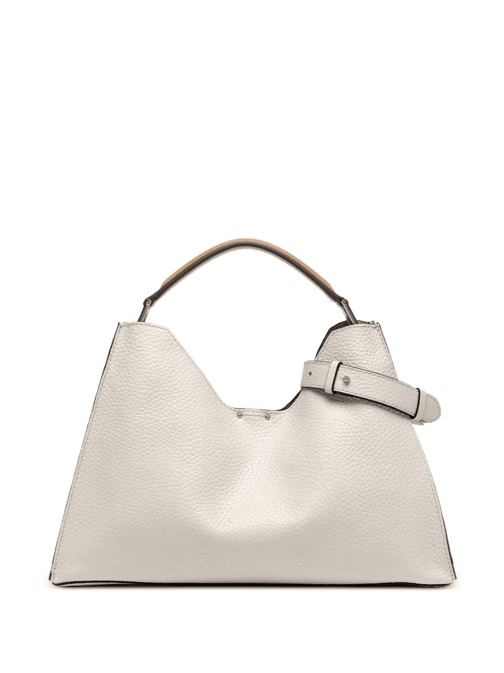 Aurora grained leather tote bag - Image 1
