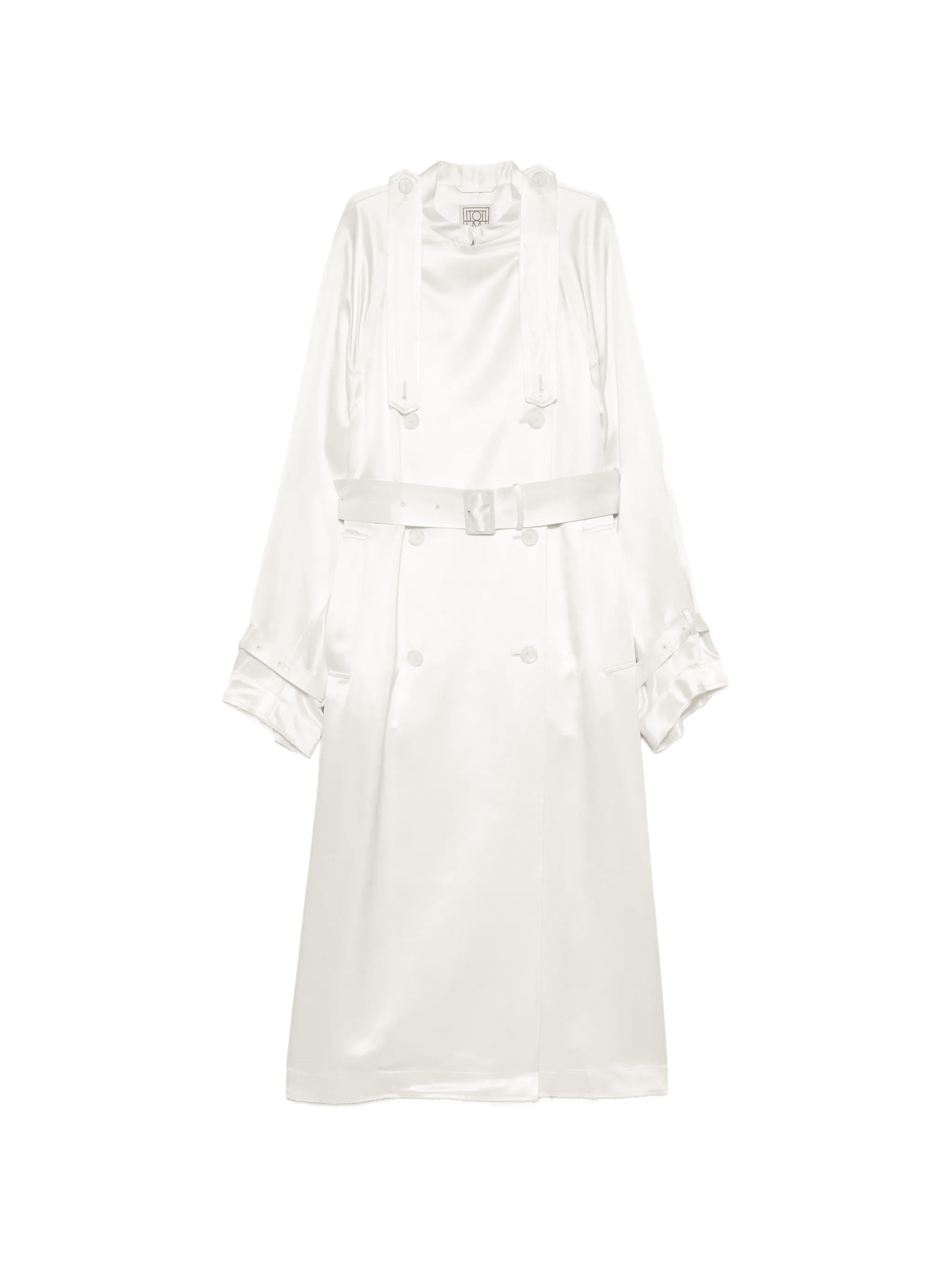 belted trench coat - Image 1