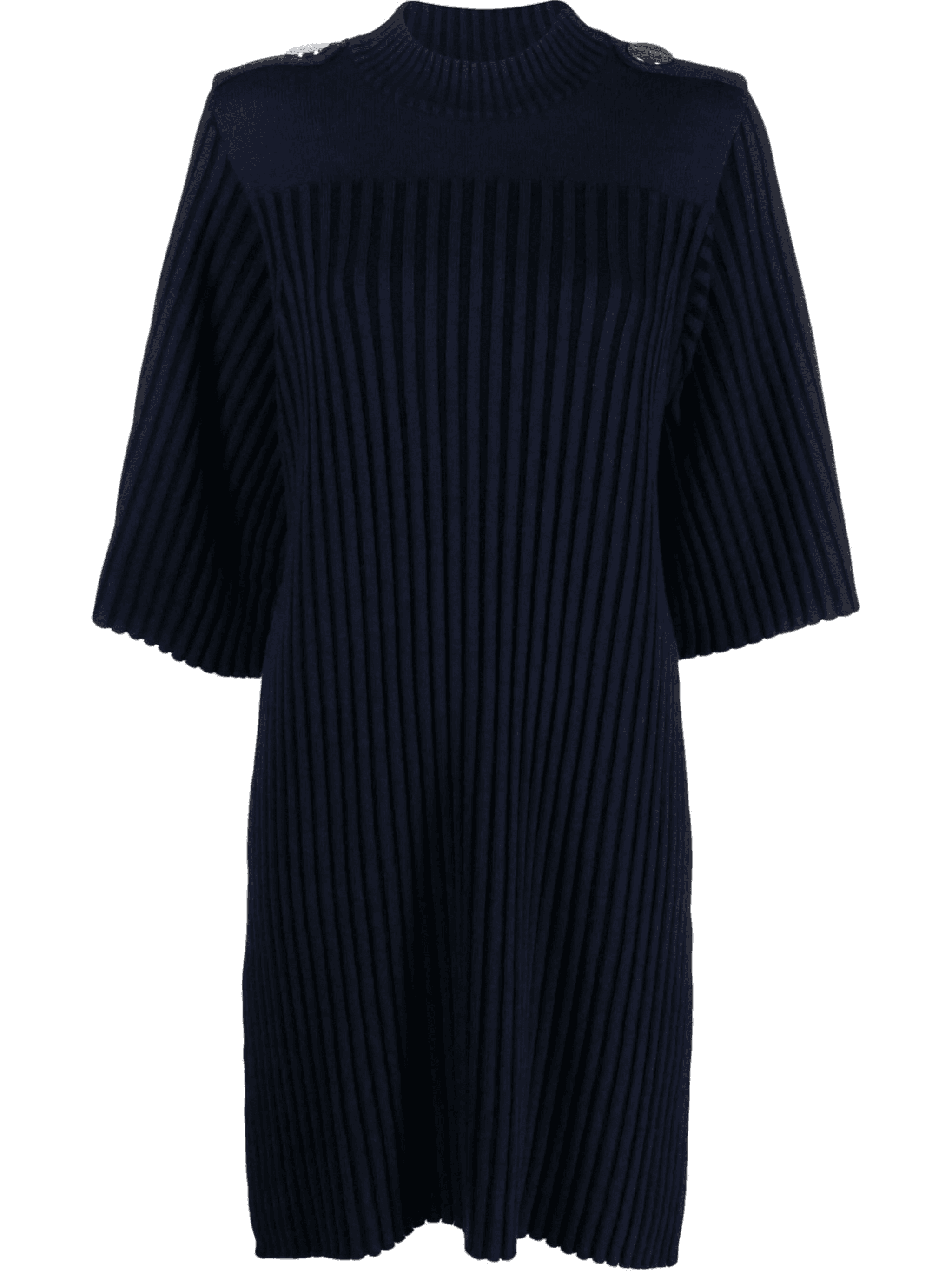 ribbed knitted midi dress - Image 1