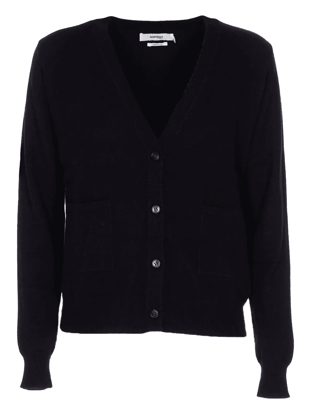 button-front pocket cardigan - Image 1