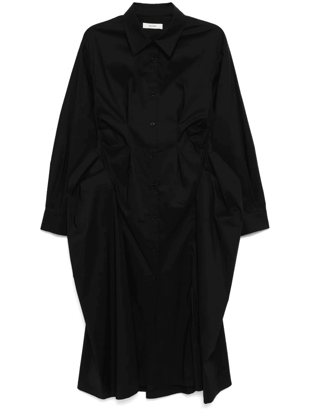 panelled shirt dress - Image 1
