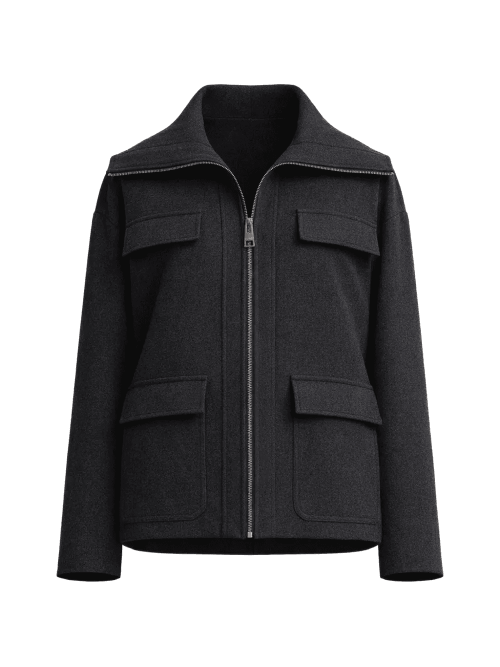 pocket zip jacket - Image 1