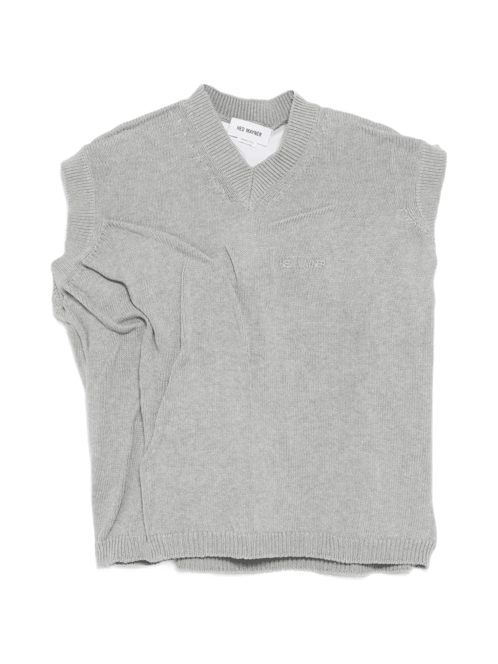 logo-embroidered vest - Image 1