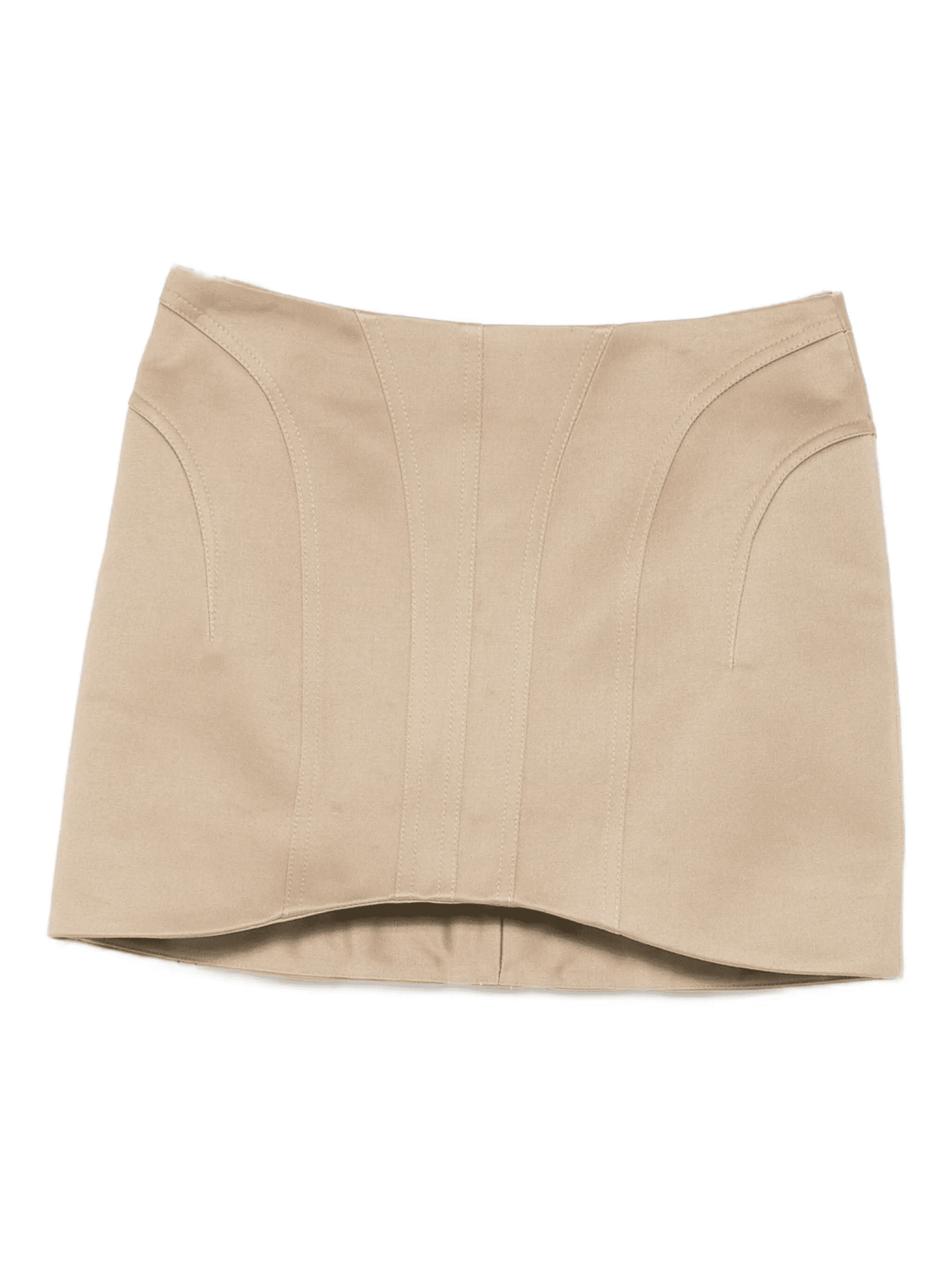 seamed panelled skirt - Image 1