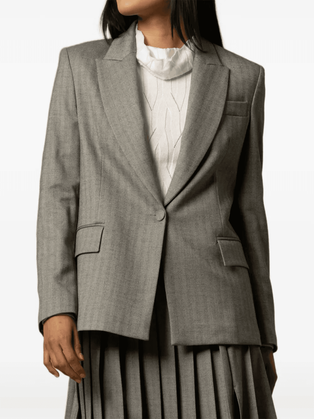 Gisberta single-breasted blazer - Image 1