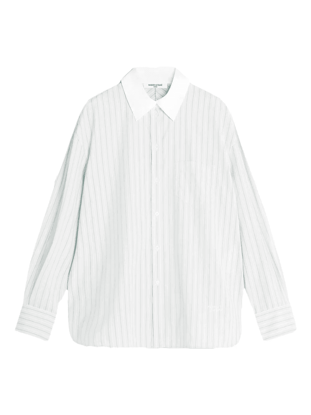 striped-pattern shirt - Image 1