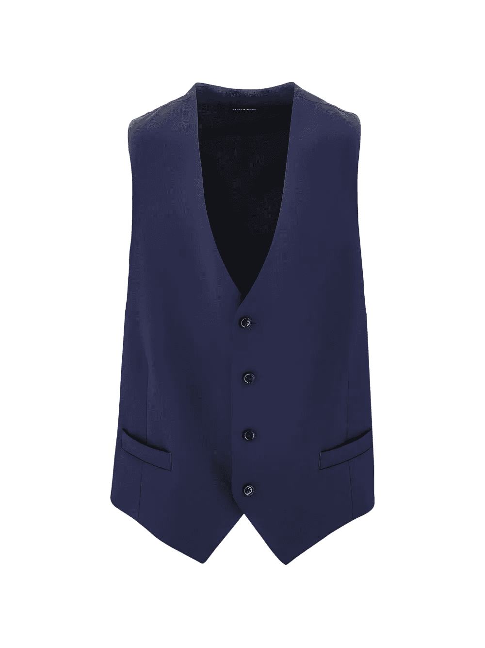 single-breasted wool waistcoat - Image 1