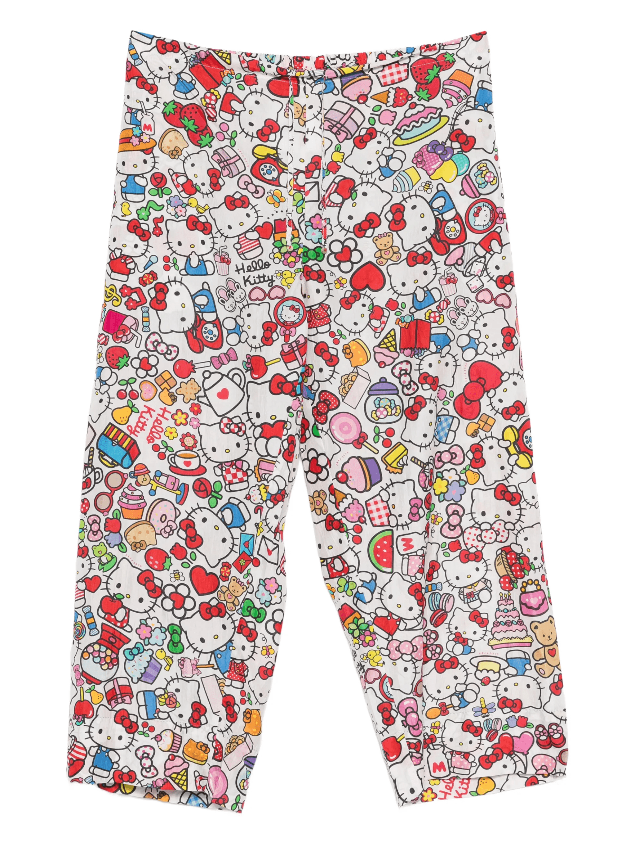 graphic print trousers - Image 1