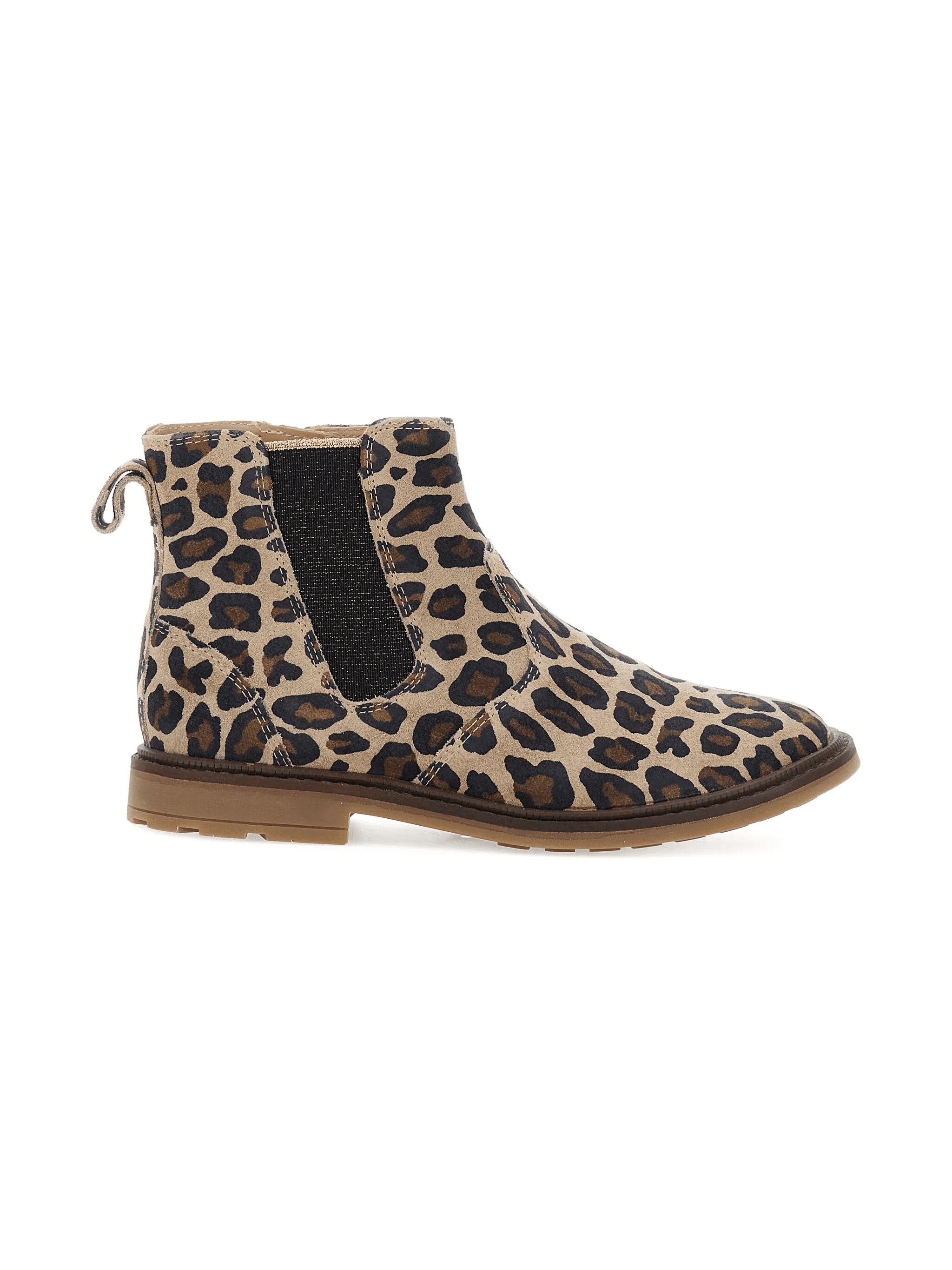 leopard-print zip boots - Image 1