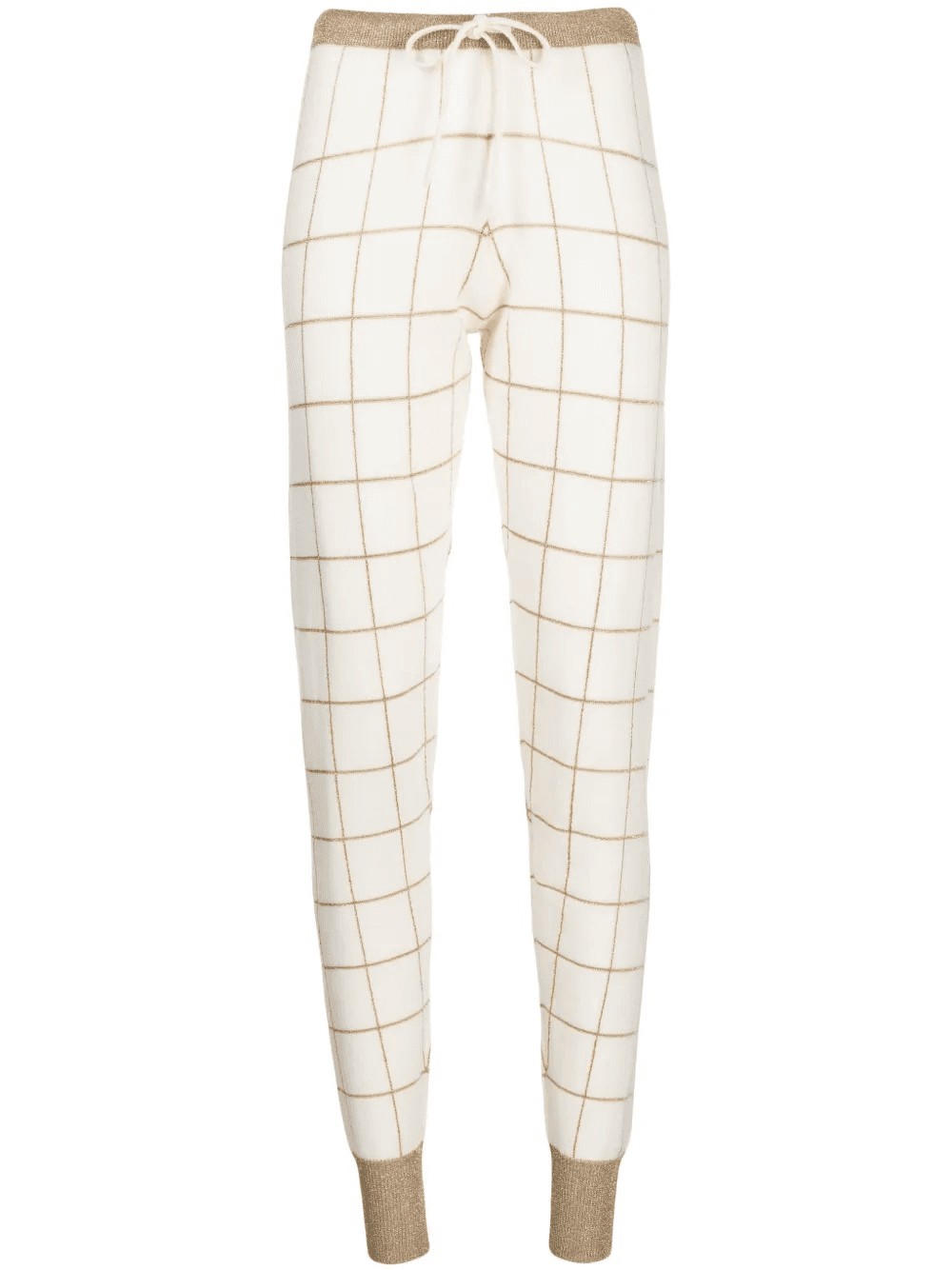 Layla check-pattern track pants - Image 1
