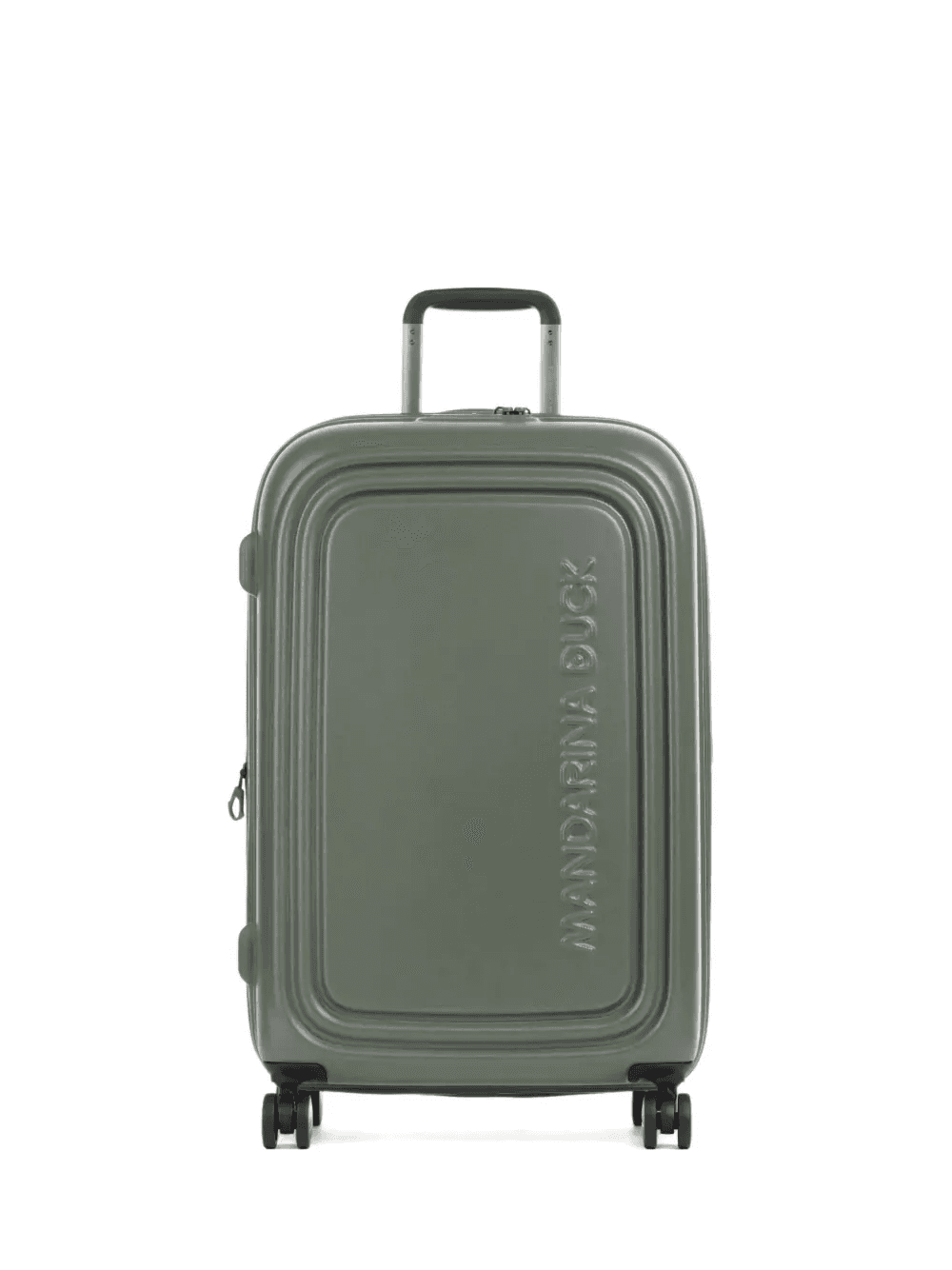 large Logoduck ribbed trolley suitcase - Image 1