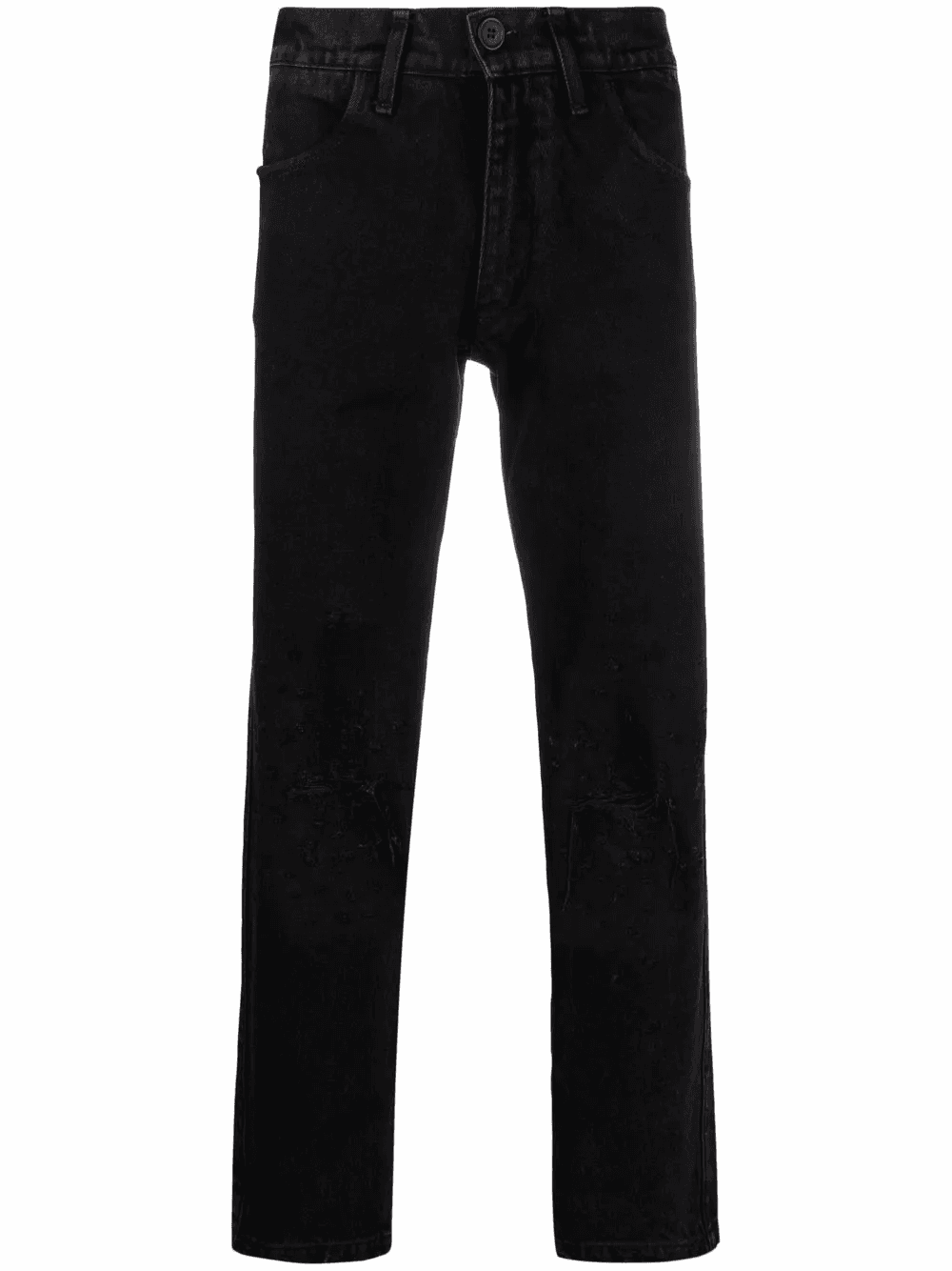 mid-rise cropped jeans - Image 1