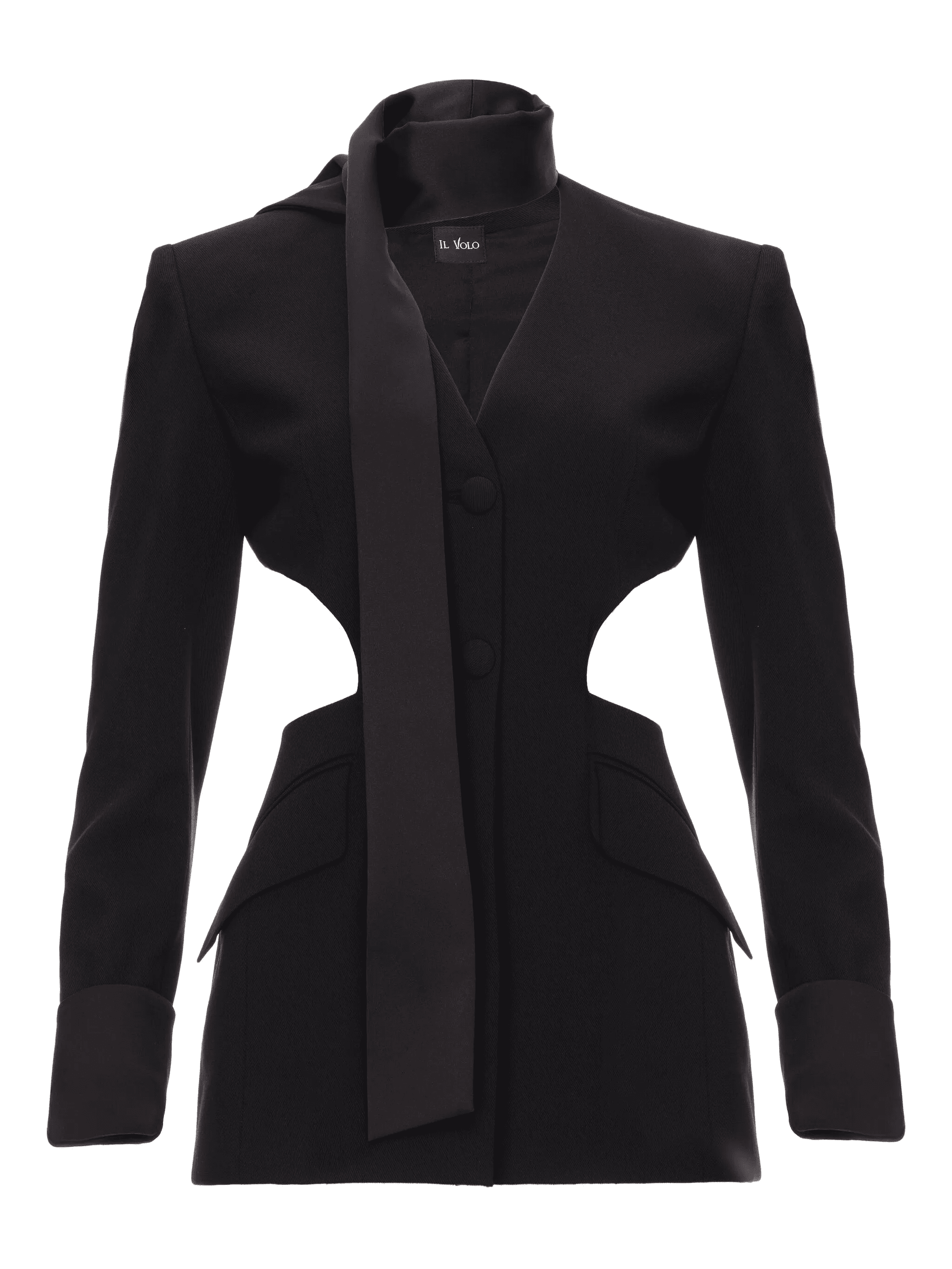 Onyx cut-out blazer - Image 1