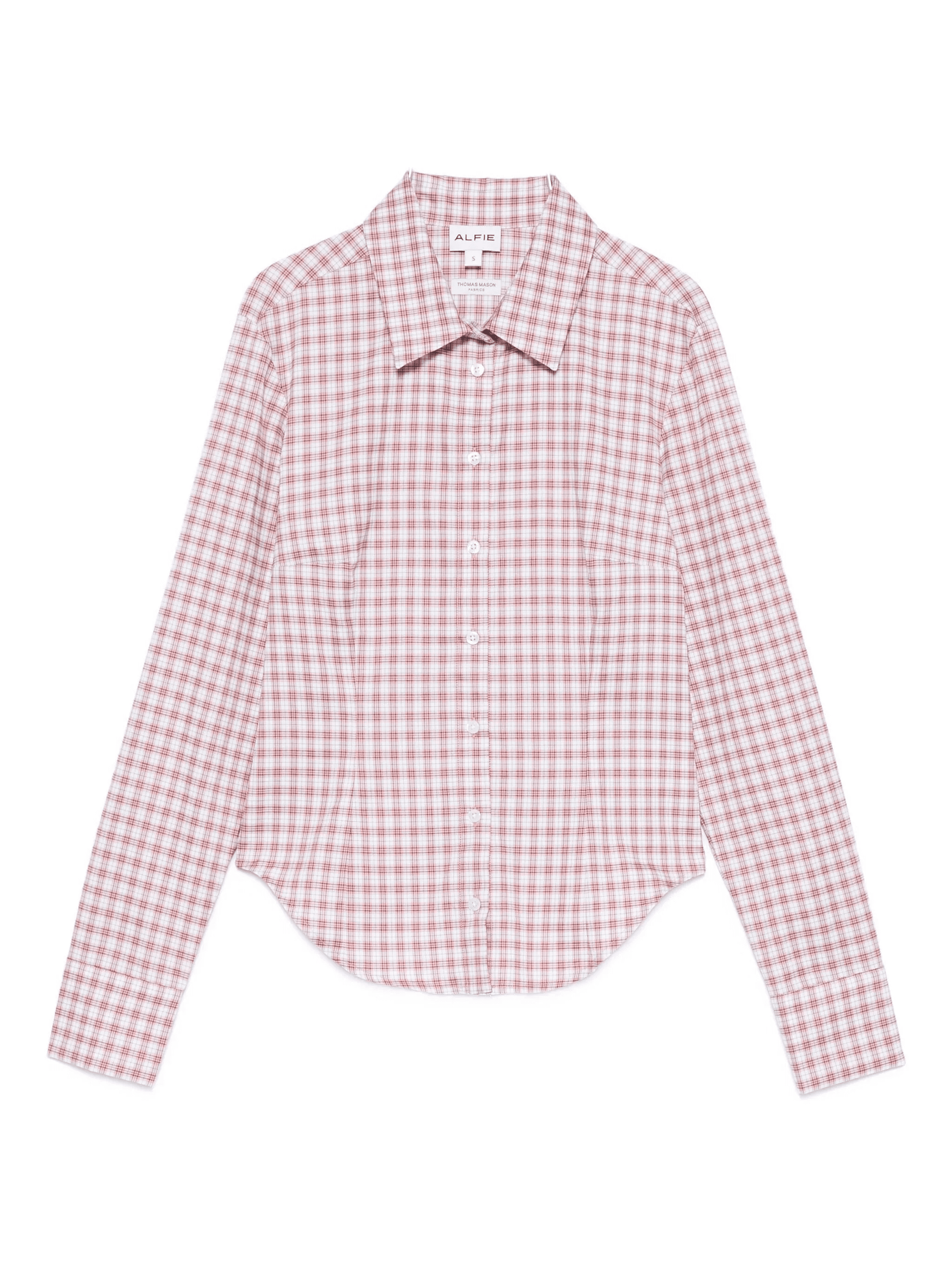 checked cotton shirt - Image 1