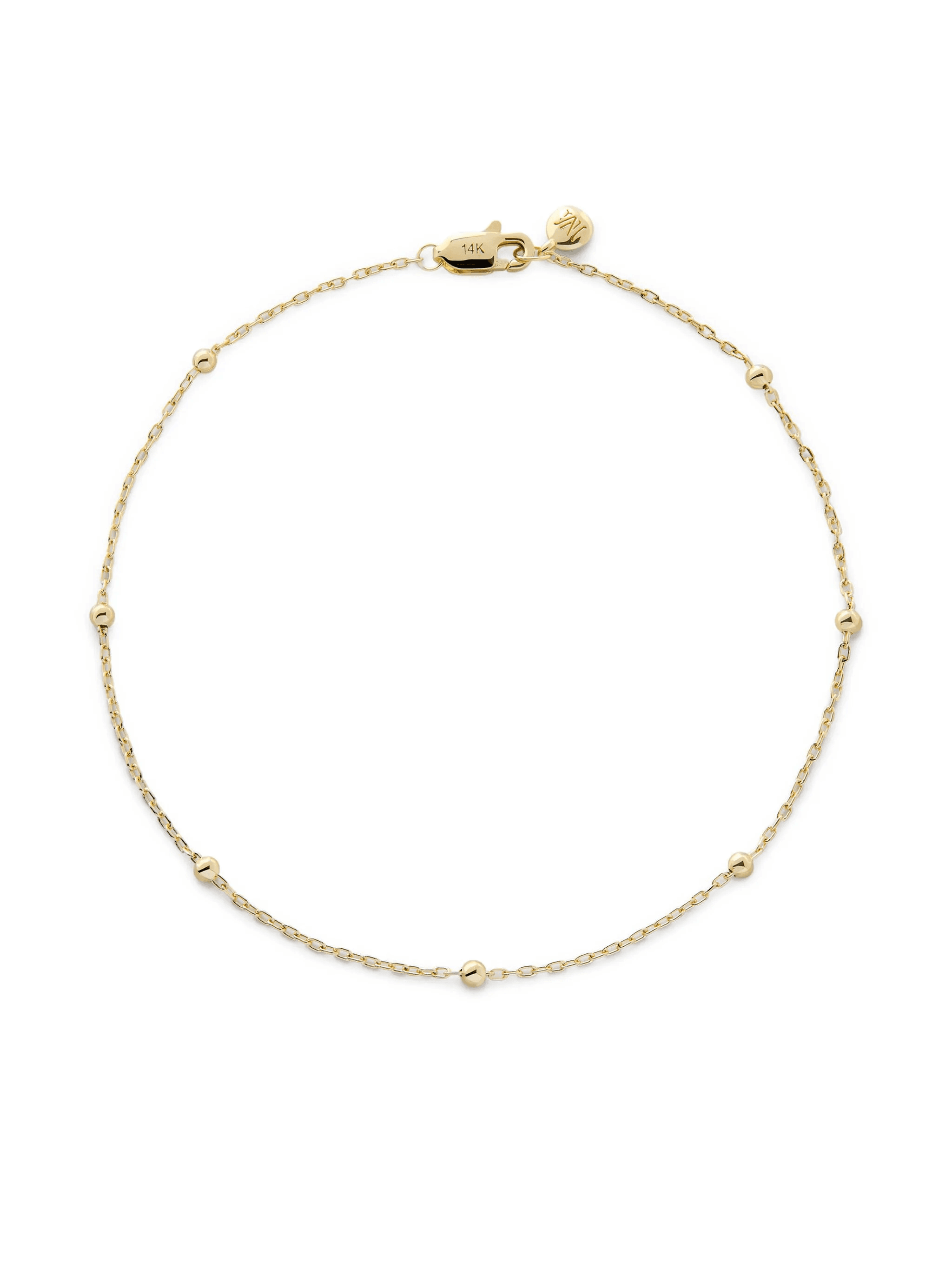 14kt yellow gold chain necklace - Image 1