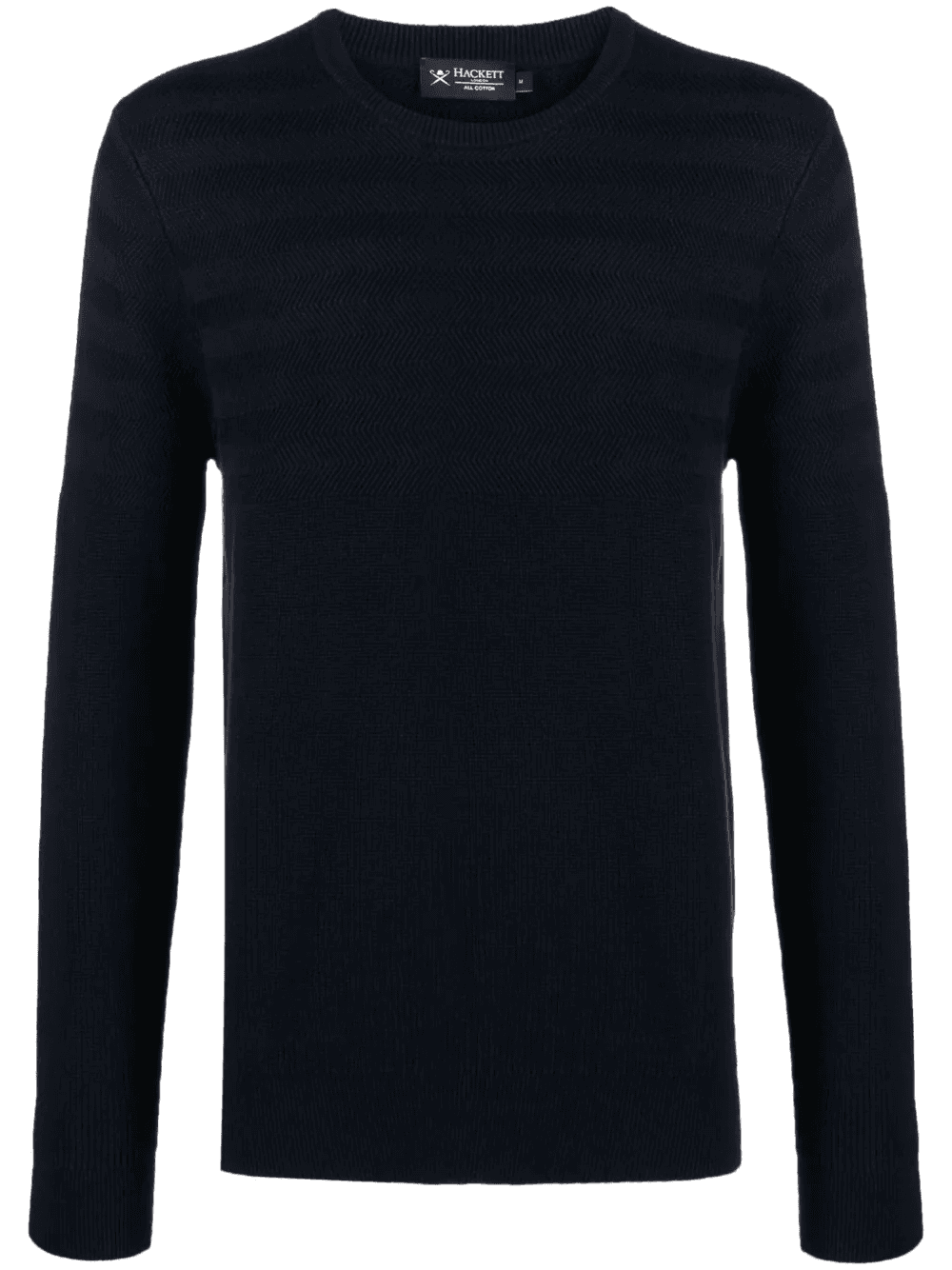 herringbone cotton jumper - Image 1