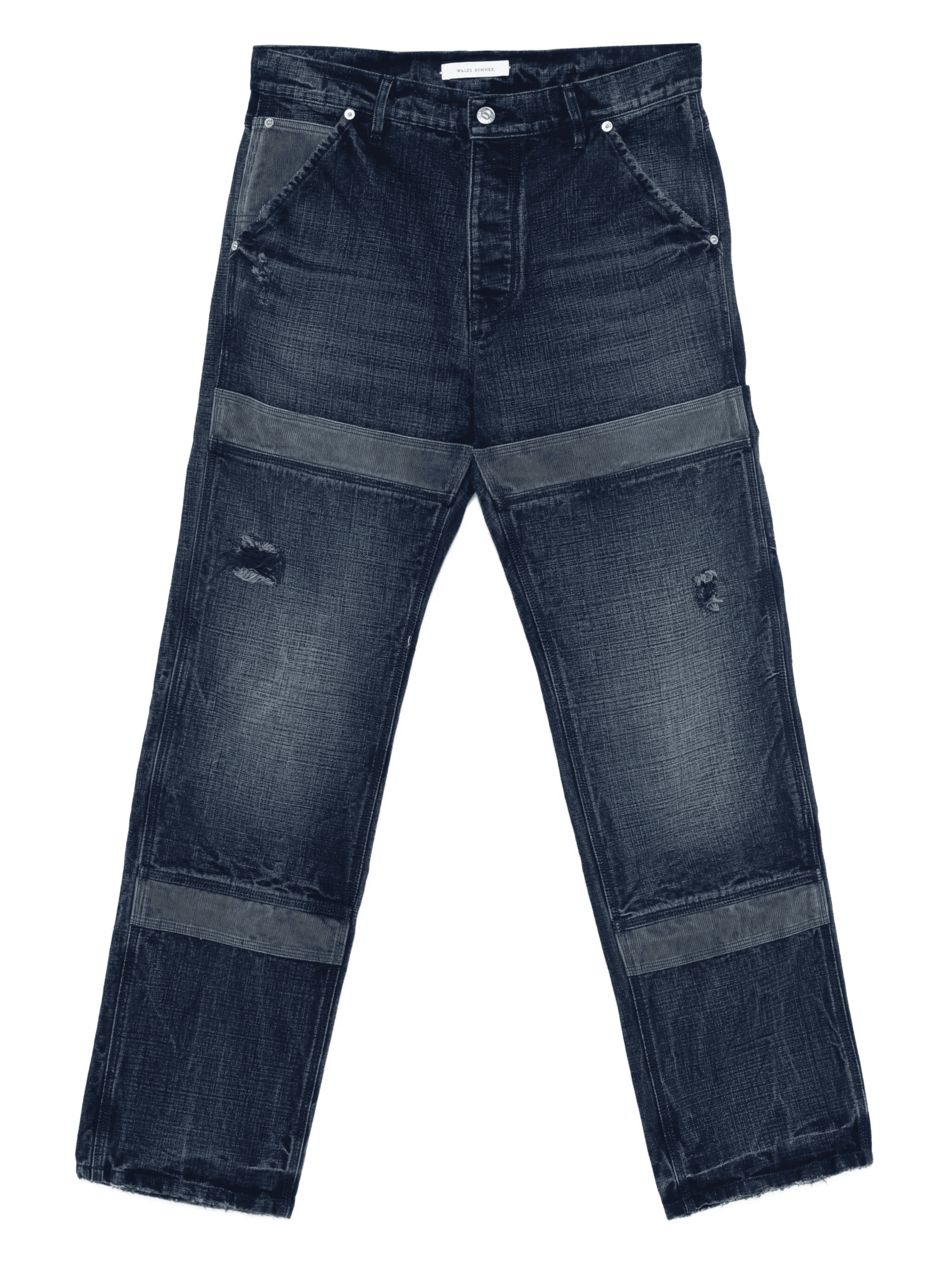 distressed-finish jeans - Image 1