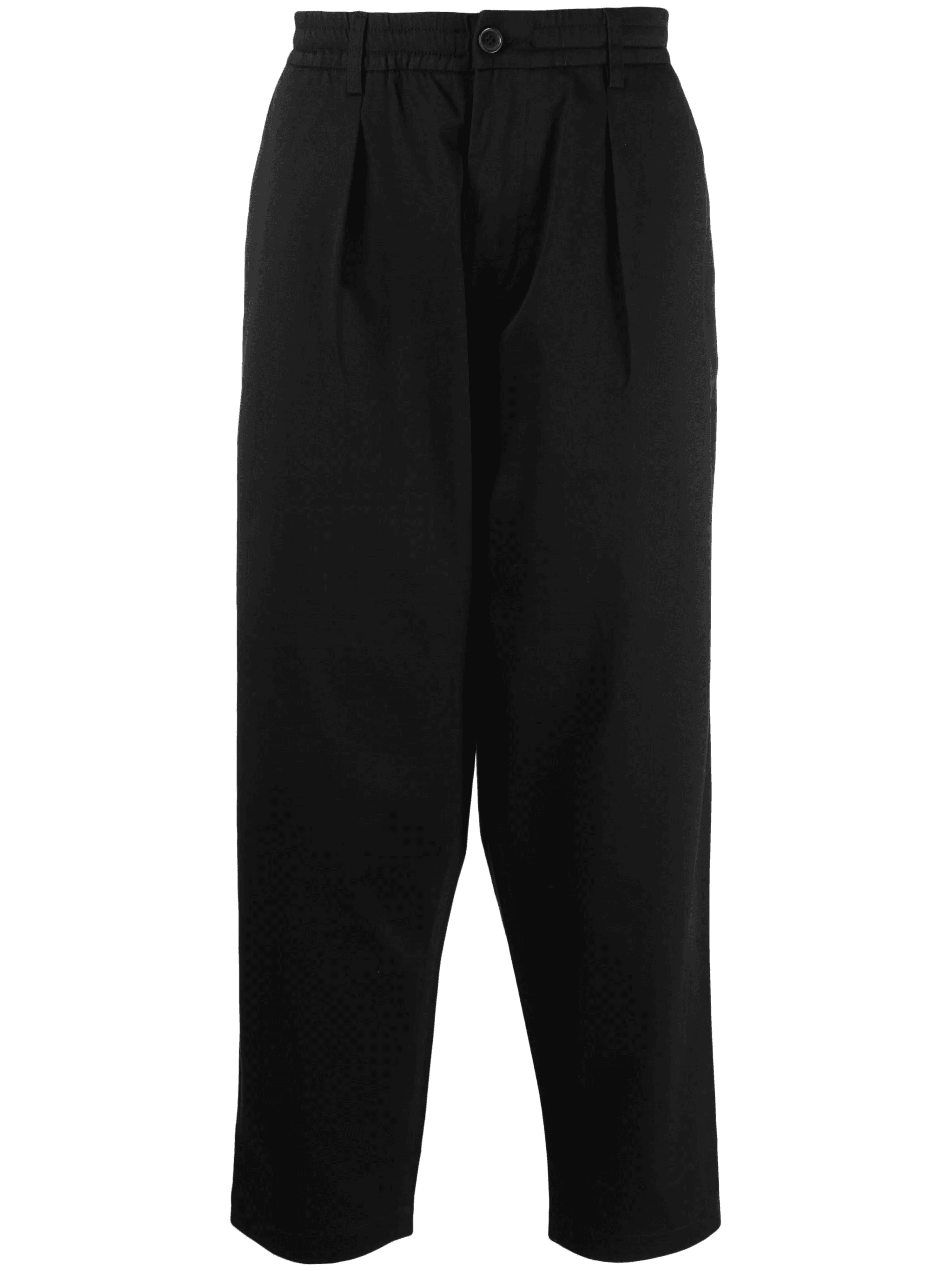 elasticated-waistband chino trousers - Image 1