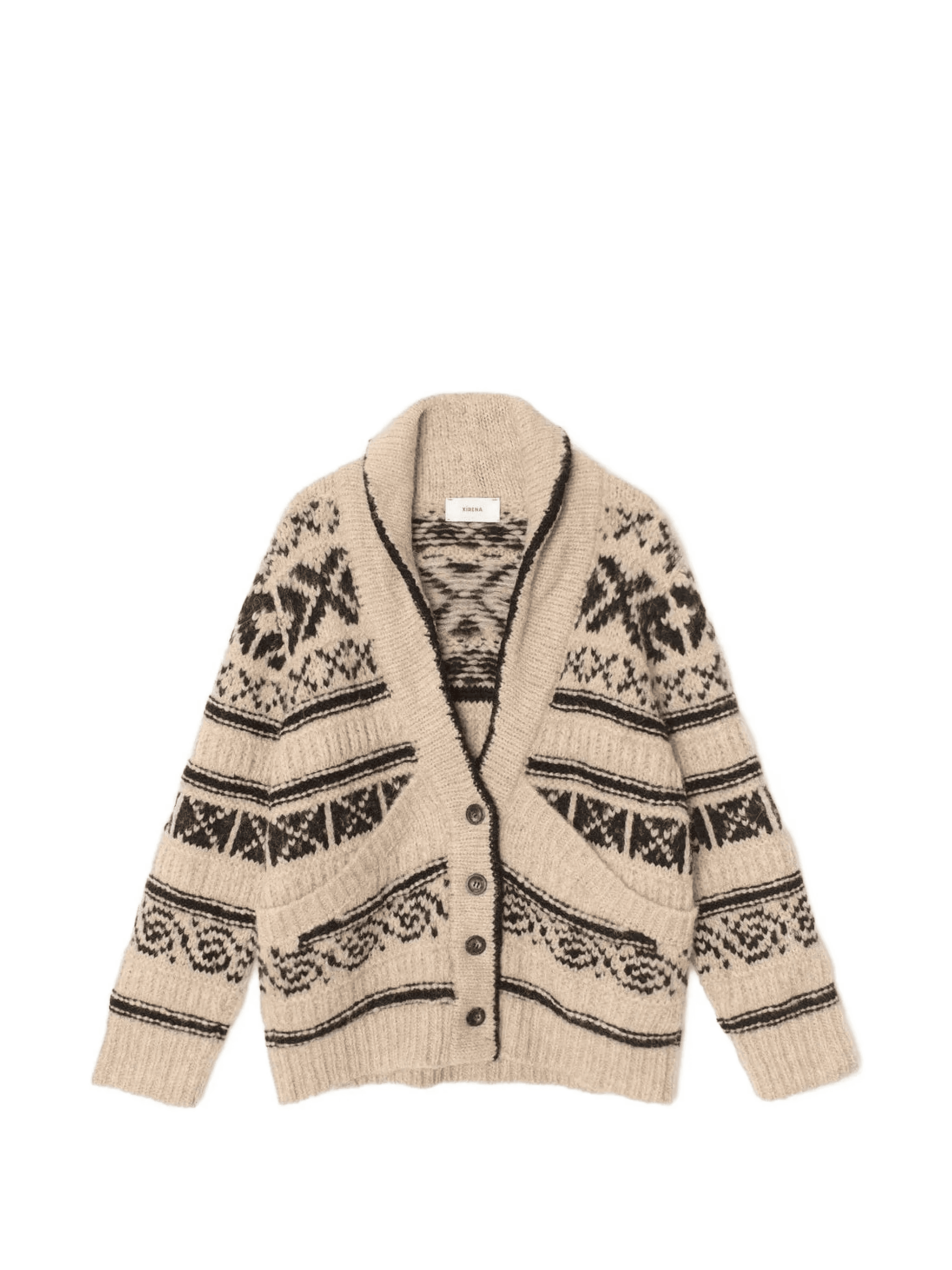 fair isle-knit cardigan - Image 1
