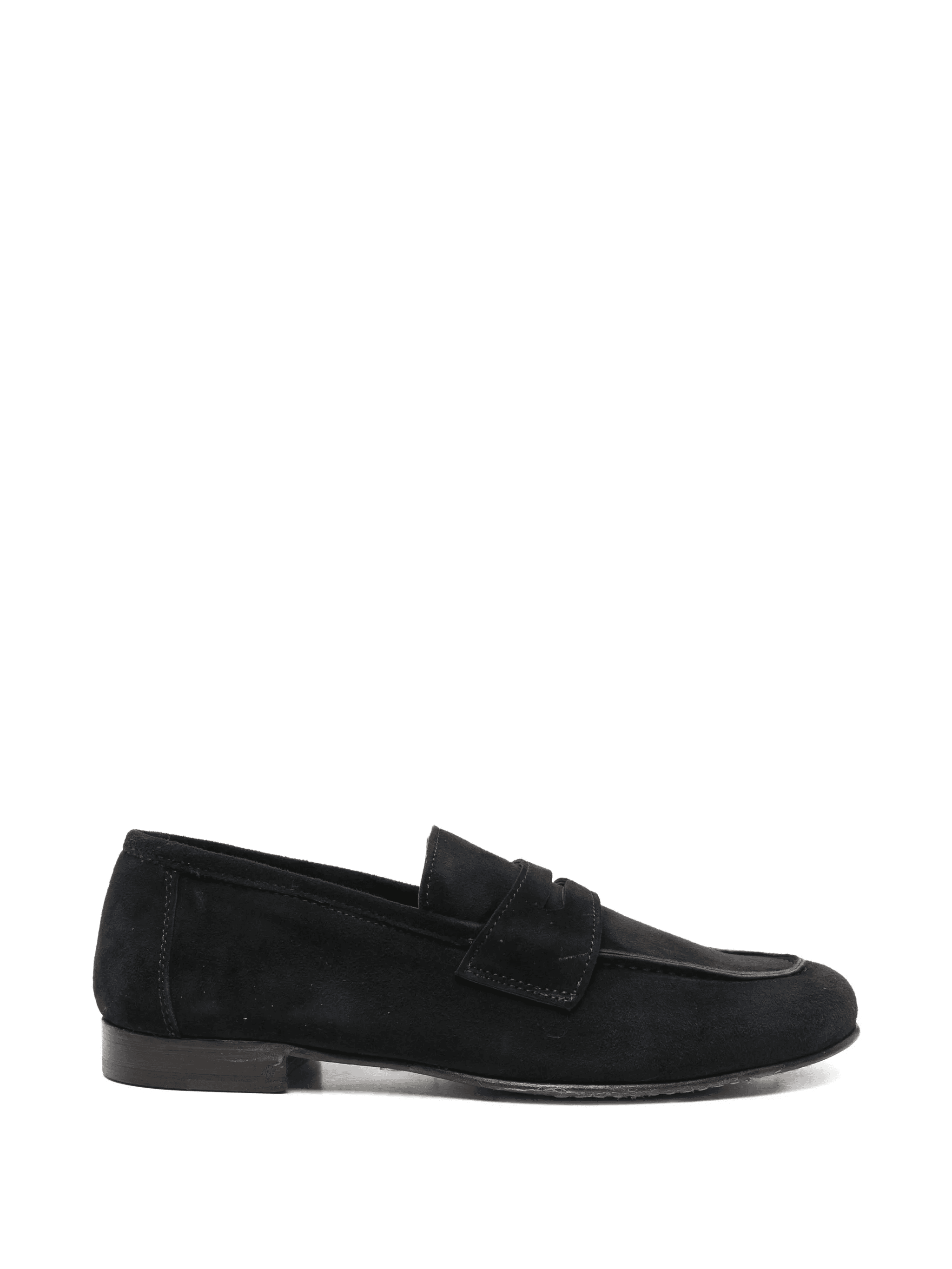 suede penny loafers - Image 1