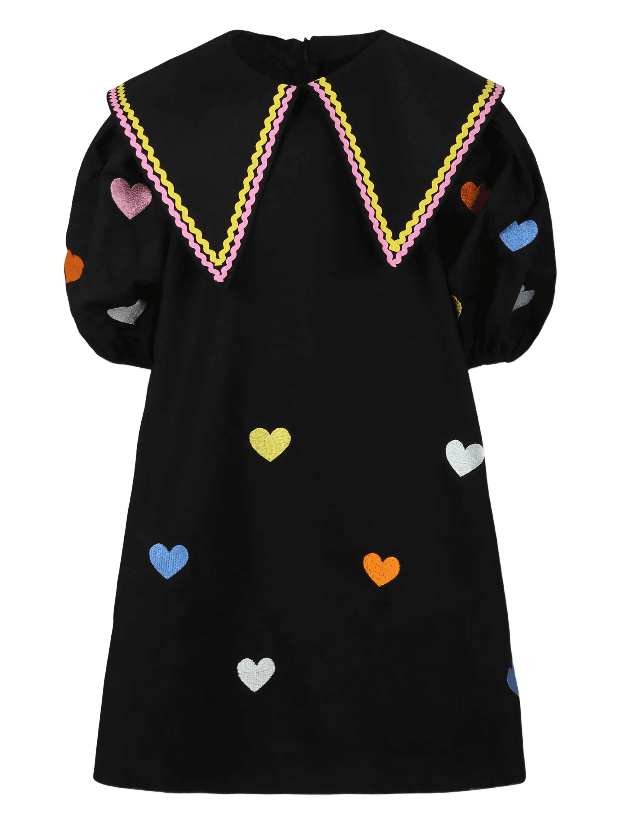 heart-print dress - Image 1