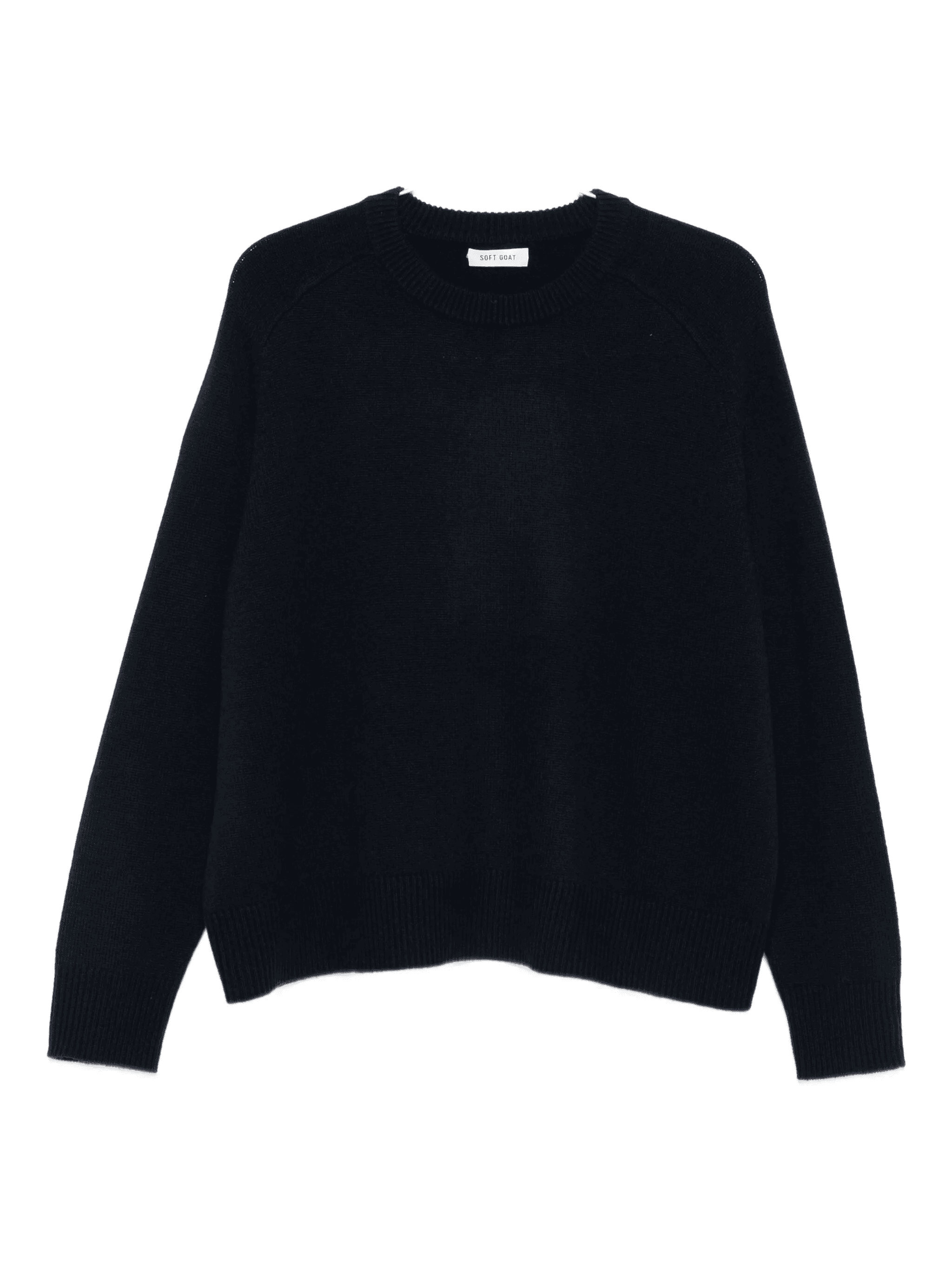 Boyfriend knit crew neck - Image 1