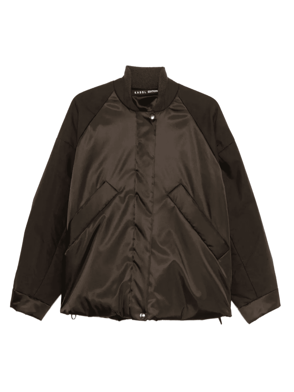 raglan-sleeves bomber jacket - Image 1