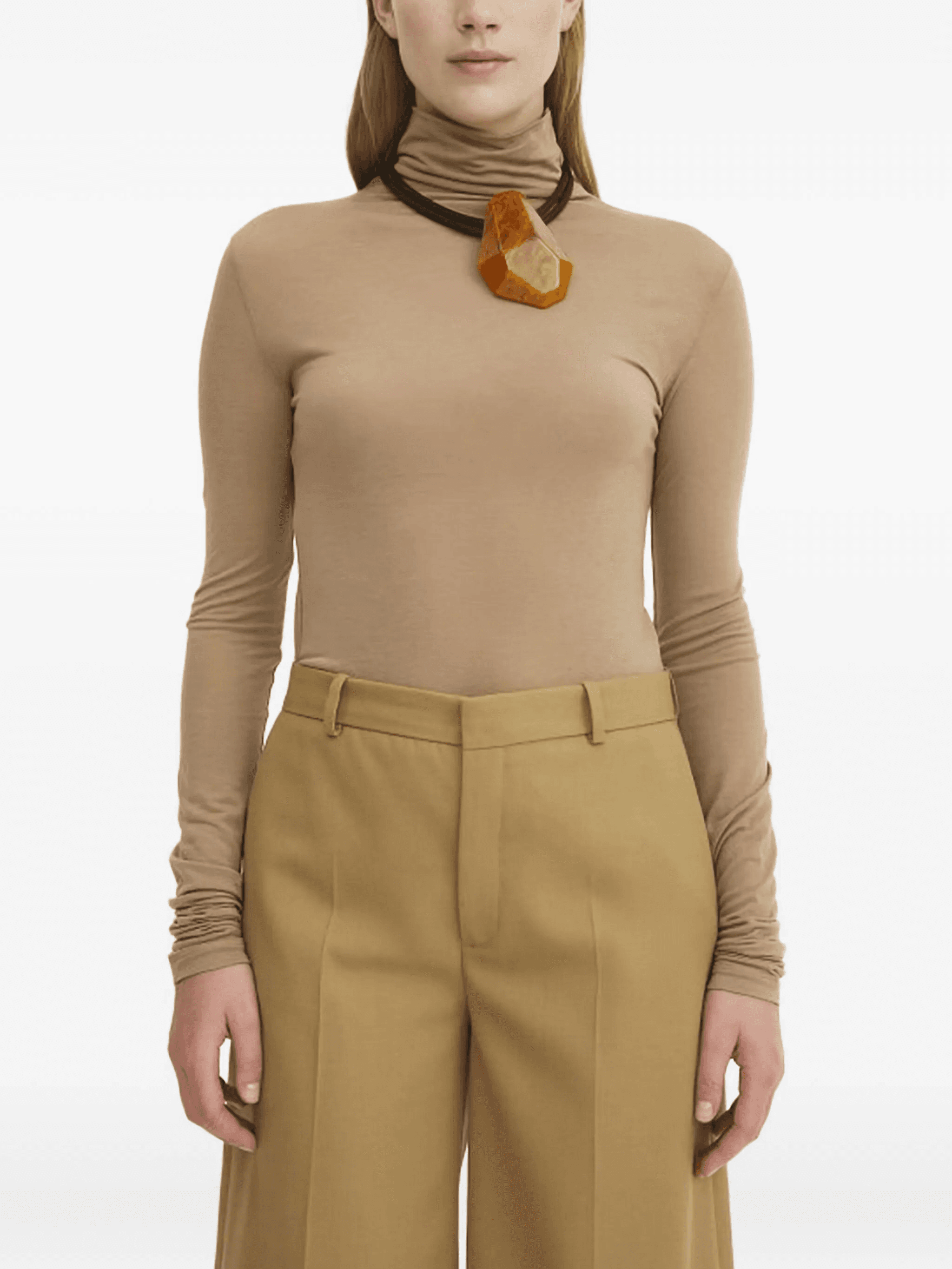 Kena turtleneck long-sleeve top - Image 1