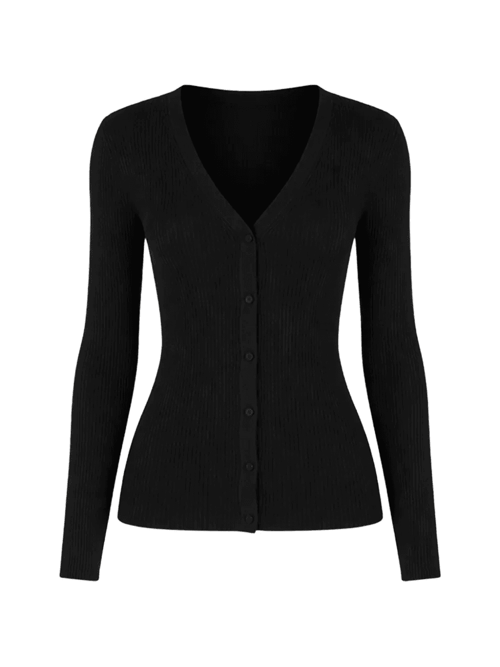 Halden V-neck buttoned cardigan - Image 1