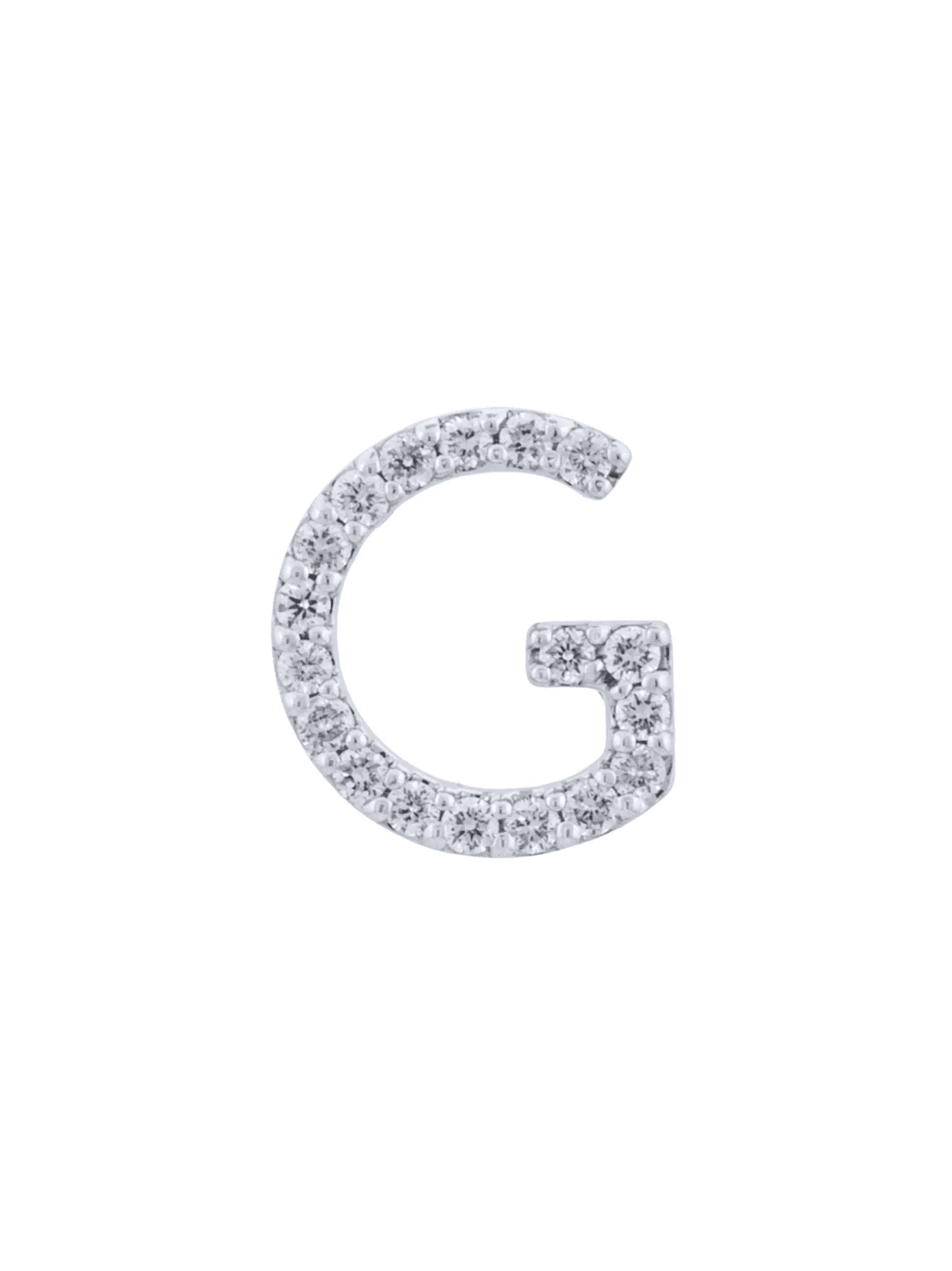 18kt gold ALINKA ID diamond stud earring - Image 1